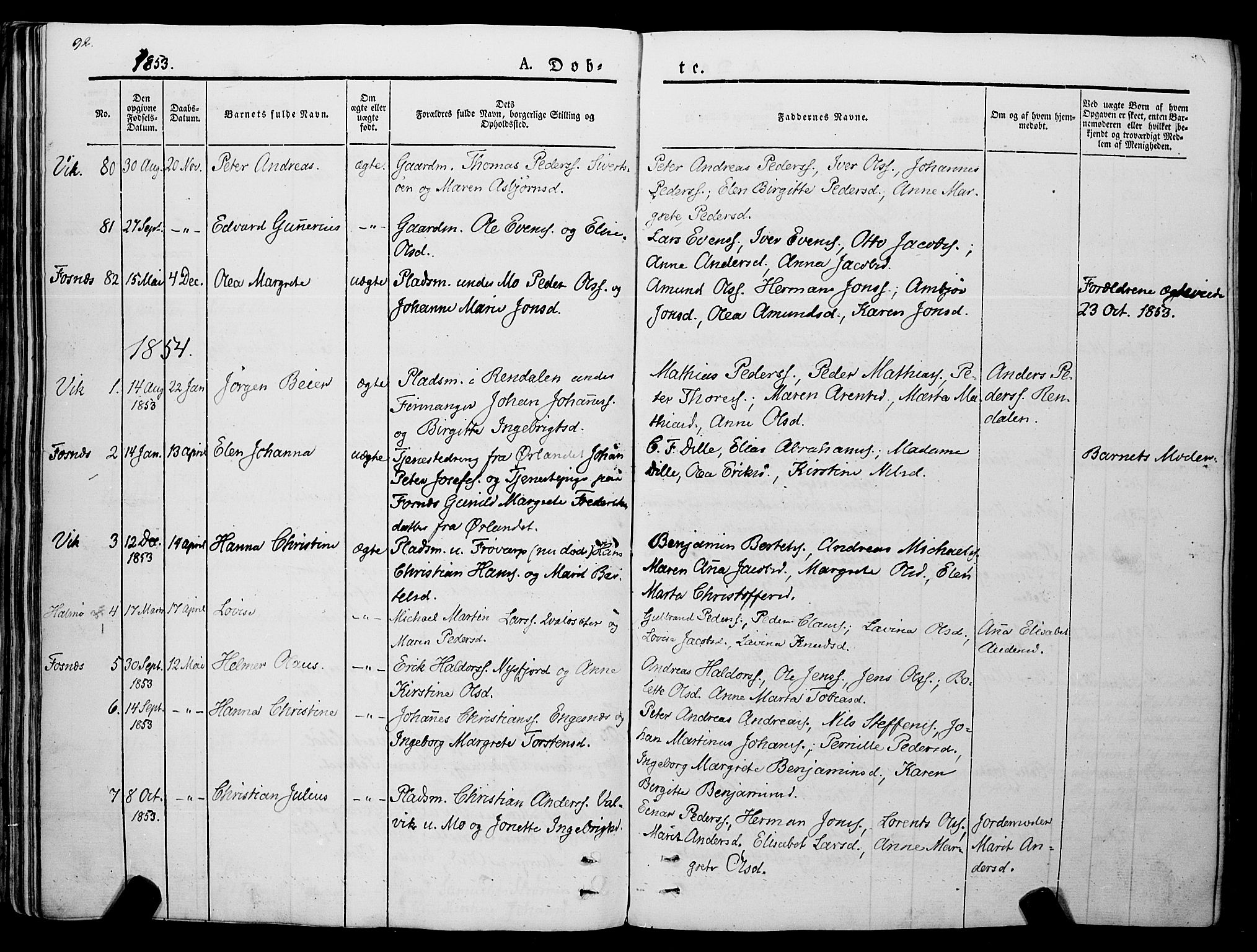 Ministerialprotokoller, klokkerbøker og fødselsregistre - Nord-Trøndelag, SAT/A-1458/773/L0614: Parish register (official) no. 773A05, 1831-1856, p. 92