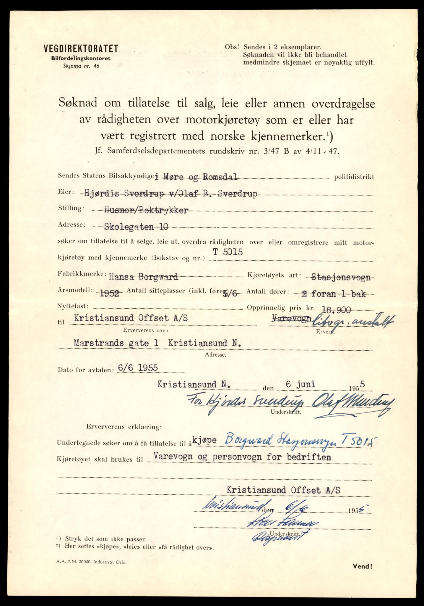 Møre og Romsdal vegkontor - Ålesund trafikkstasjon, AV/SAT-A-4099/F/Fe/L0049: Registreringskort for kjøretøy T 14864 - T 18613, 1927-1998, p. 3039