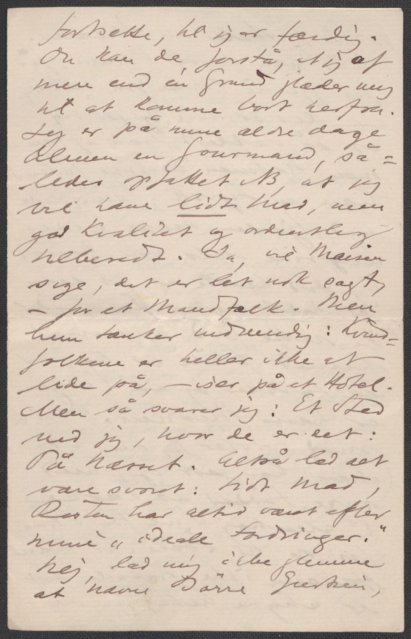 Beyer, Frants, AV/RA-PA-0132/F/L0001: Brev fra Edvard Grieg til Frantz Beyer og "En del optegnelser som kan tjene til kommentar til brevene" av Marie Beyer, 1872-1907, p. 589