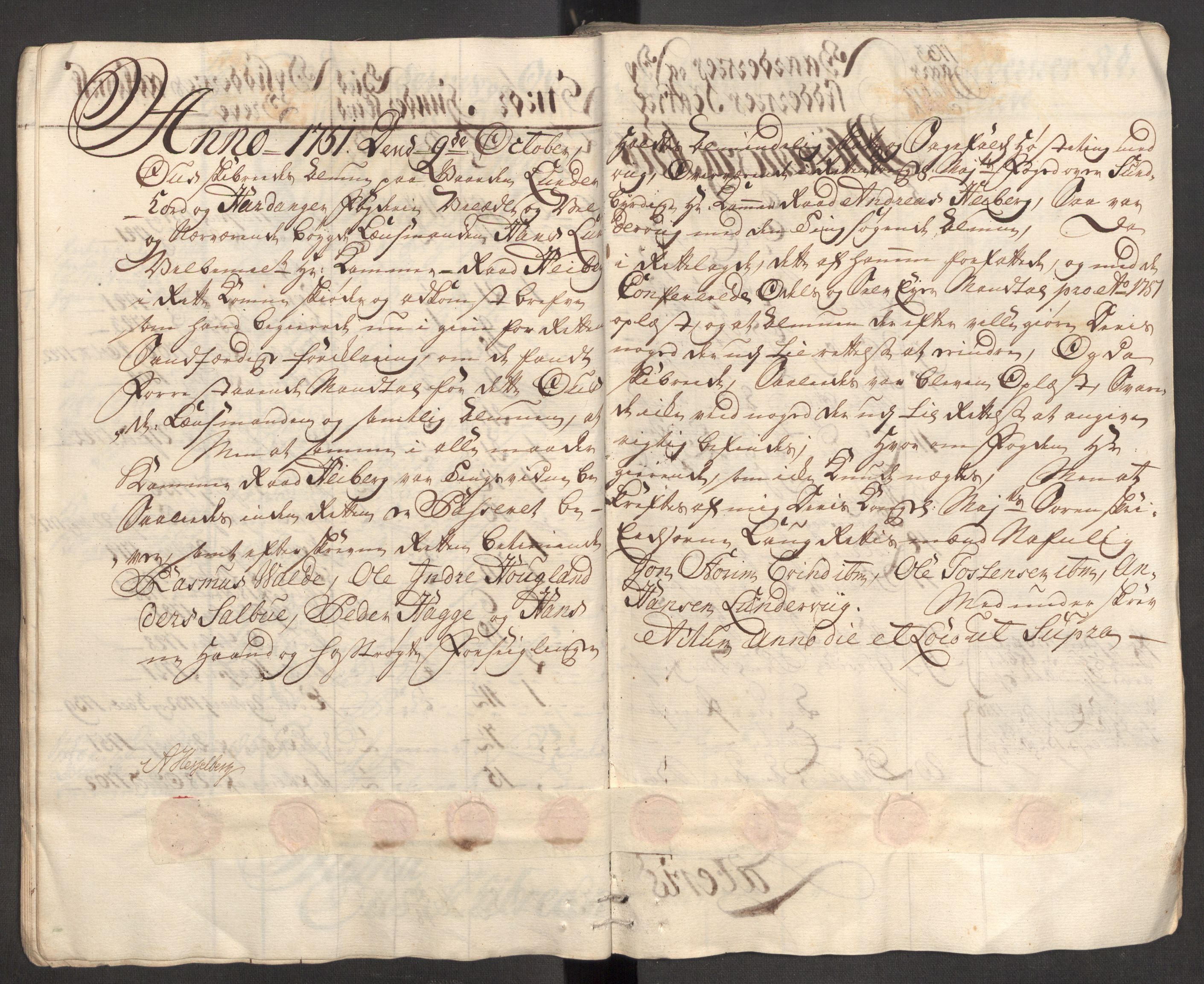 Rentekammeret inntil 1814, Reviderte regnskaper, Fogderegnskap, AV/RA-EA-4092/R48/L3056: Fogderegnskap Sunnhordland og Hardanger, 1751, p. 344