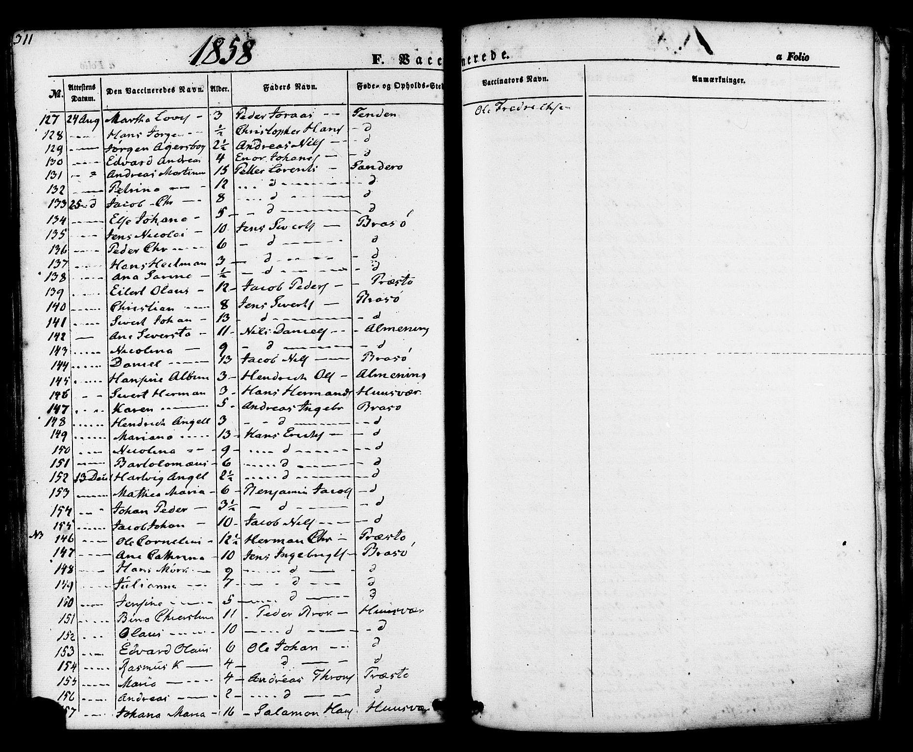 Ministerialprotokoller, klokkerbøker og fødselsregistre - Nordland, AV/SAT-A-1459/830/L0448: Parish register (official) no. 830A12, 1855-1878, p. 311