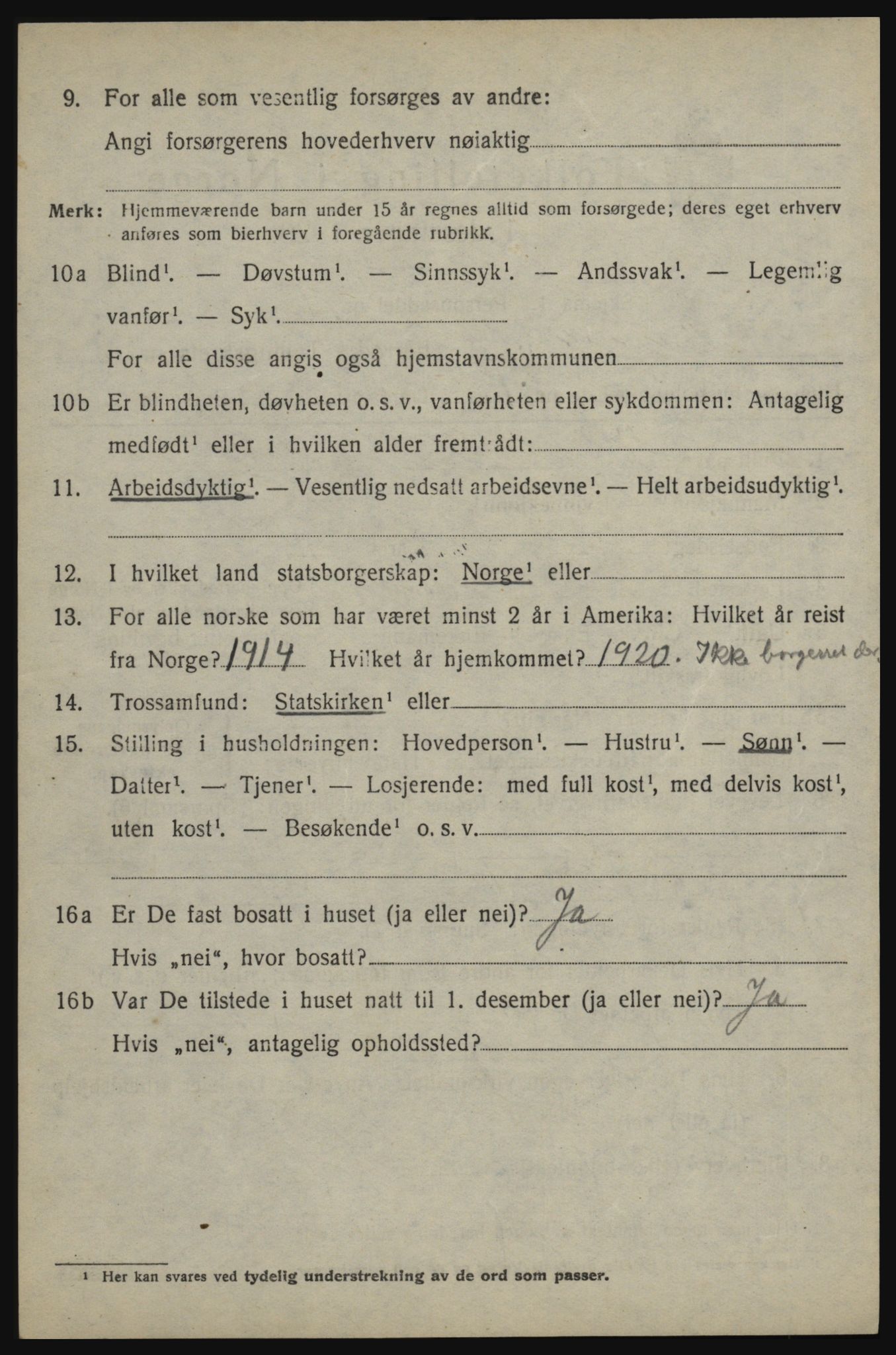 SAO, 1920 census for Rømskog, 1920, p. 687