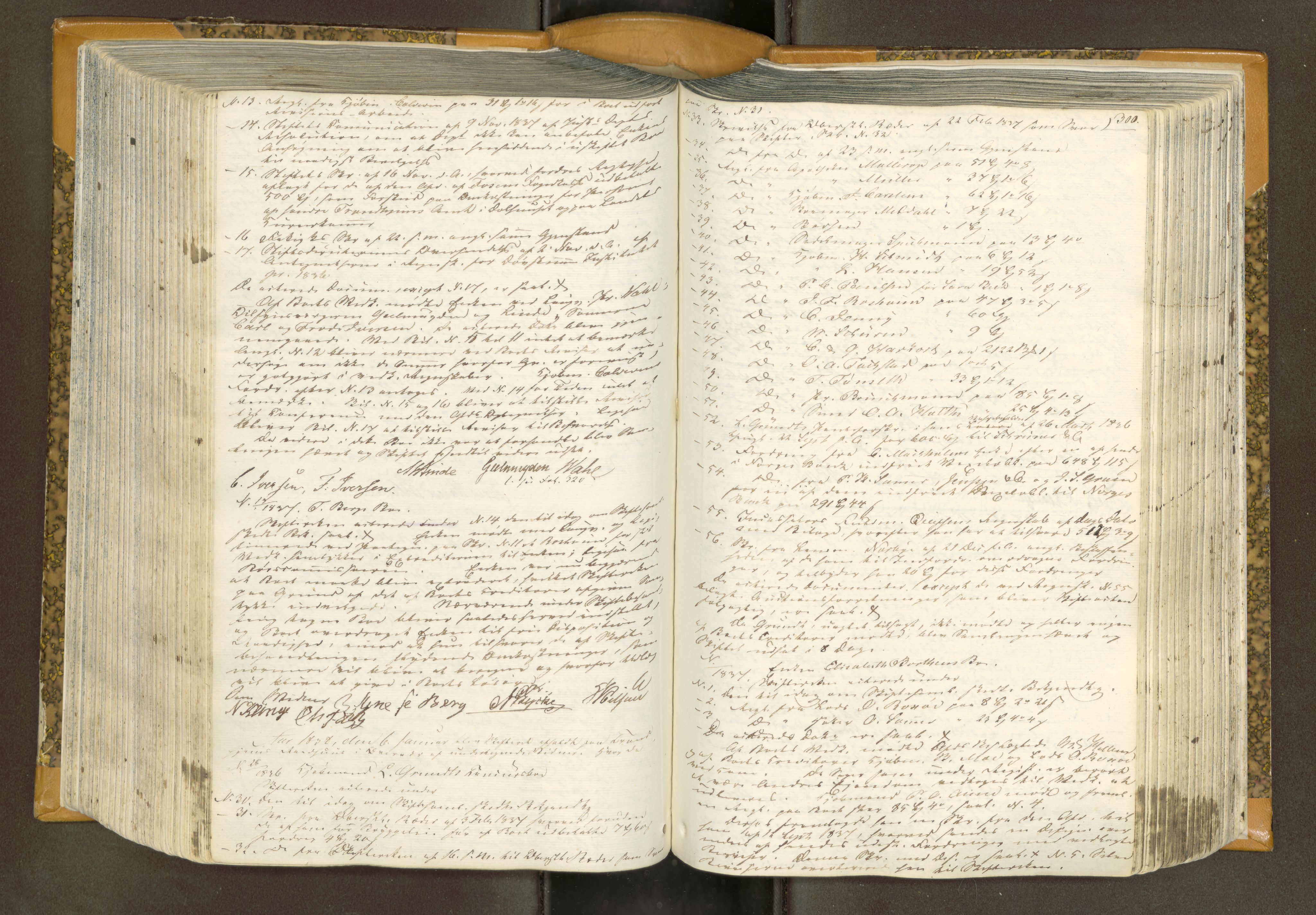 Trondheim byfogd, AV/SAT-A-0003/1/3/3B/L0003: Skiftebehandlingsprotokoll (u/ register) U, 1834-1840, p. 300