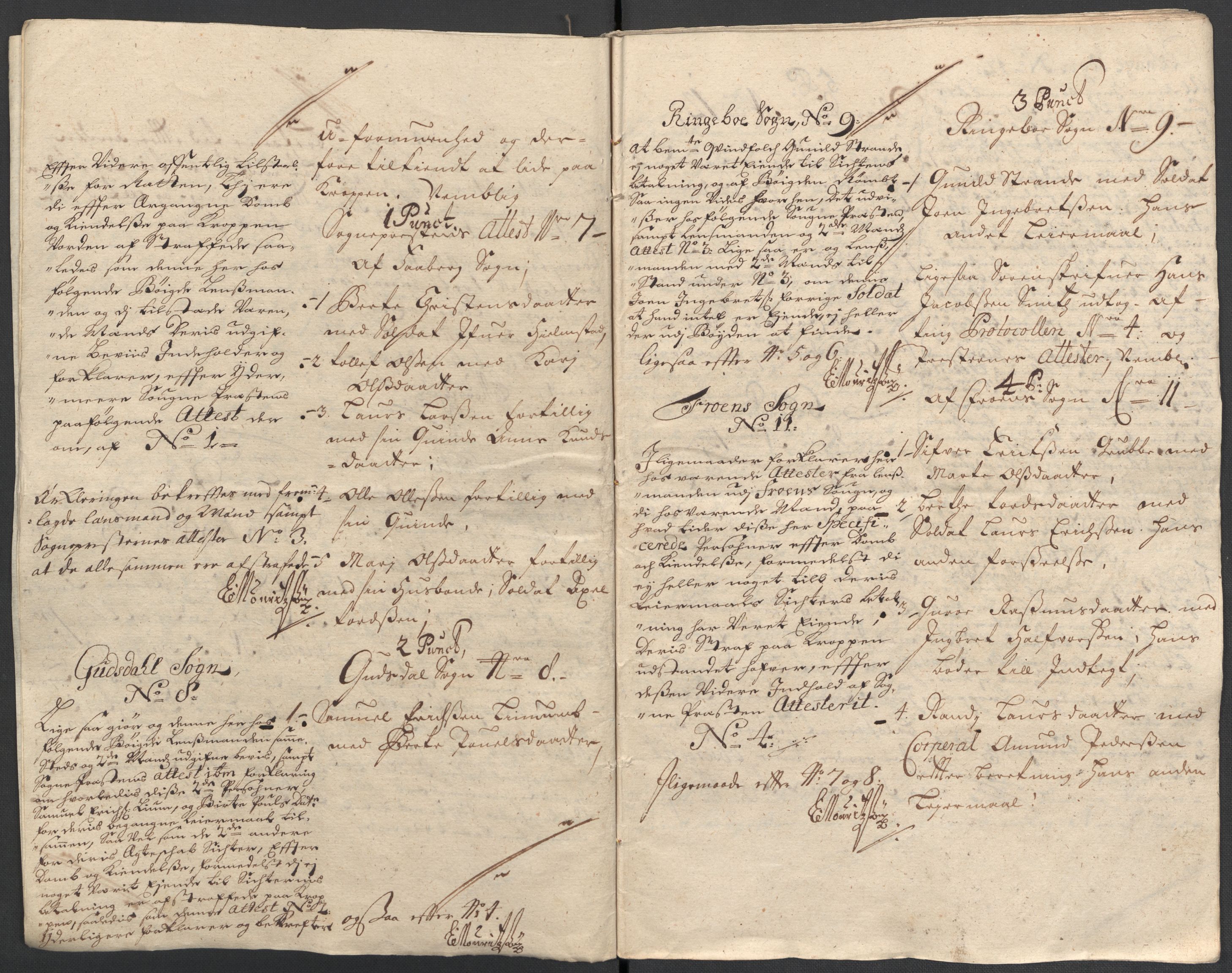 Rentekammeret inntil 1814, Reviderte regnskaper, Fogderegnskap, AV/RA-EA-4092/R17/L1177: Fogderegnskap Gudbrandsdal, 1704, p. 209