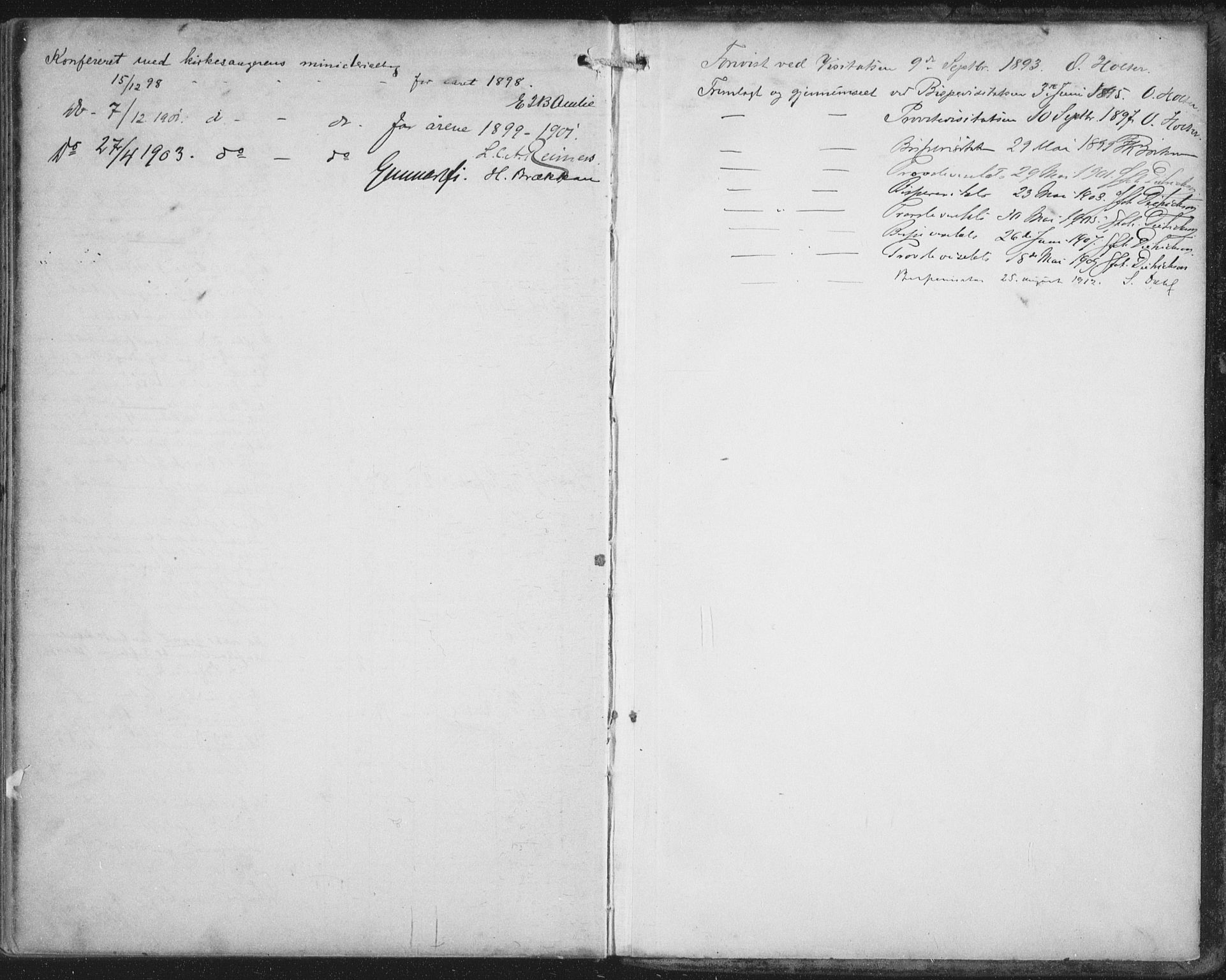 Ministerialprotokoller, klokkerbøker og fødselsregistre - Nordland, SAT/A-1459/854/L0779: Parish register (official) no. 854A02, 1892-1909