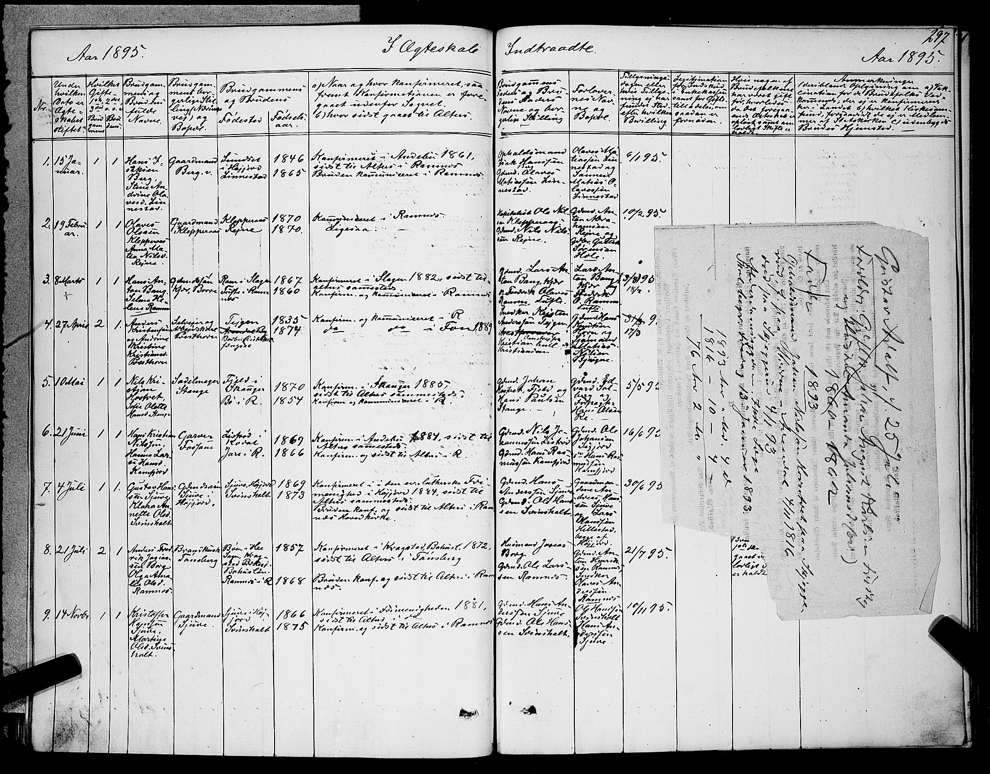 Ramnes kirkebøker, AV/SAKO-A-314/G/Ga/L0003: Parish register (copy) no. I 3, 1870-1896, p. 297