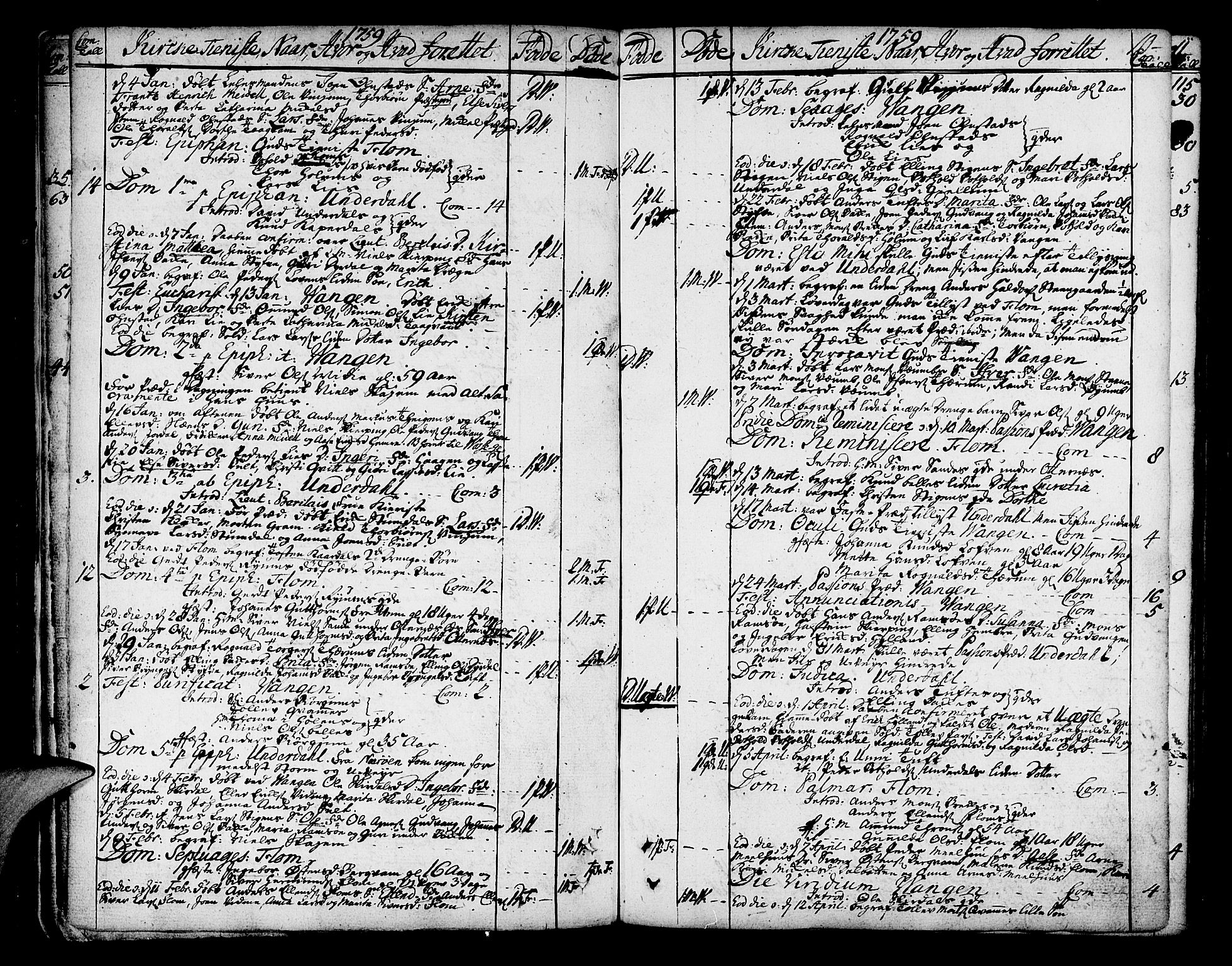 Aurland sokneprestembete, AV/SAB-A-99937/H/Ha/Haa/L0004: Parish register (official) no. A 4, 1756-1801, p. 10