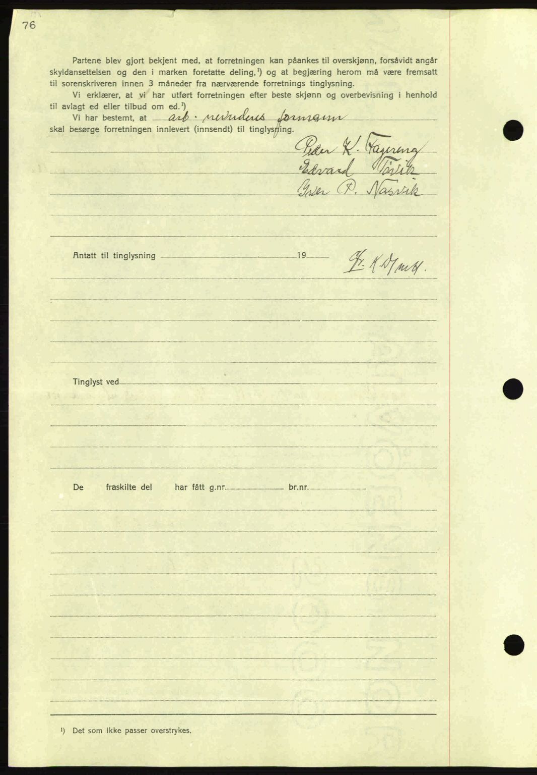 Nordmøre sorenskriveri, AV/SAT-A-4132/1/2/2Ca: Mortgage book no. A80, 1936-1937, Diary no: : 2065/1936