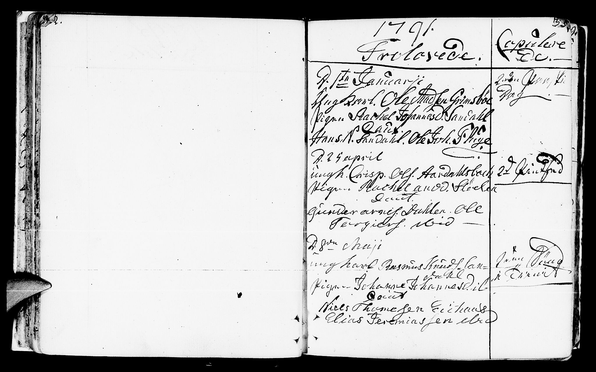 Jølster sokneprestembete, AV/SAB-A-80701/H/Haa/Haaa/L0005: Parish register (official) no. A 5, 1790-1821, p. 32-33