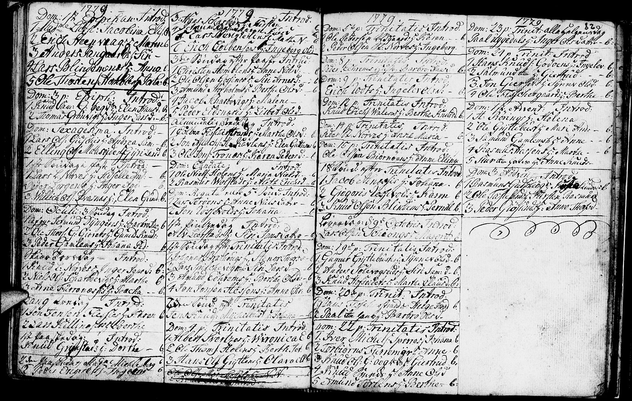 Ministerialprotokoller, klokkerbøker og fødselsregistre - Møre og Romsdal, SAT/A-1454/528/L0420: Parish register (copy) no. 528C01, 1764-1784, p. 82