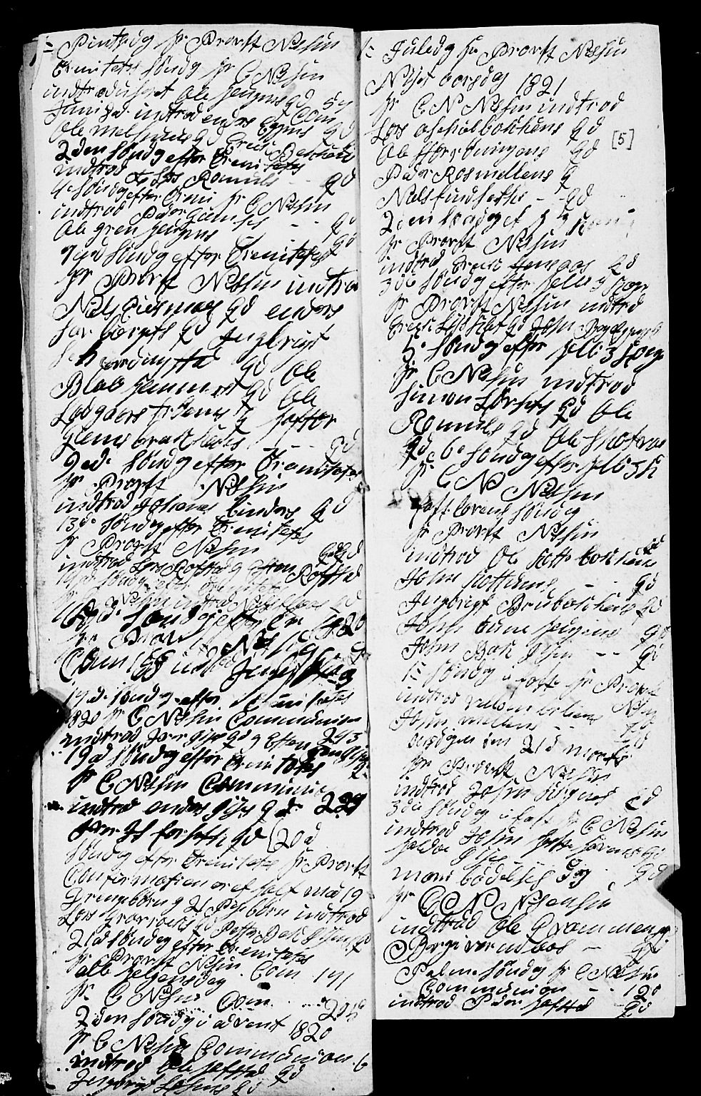 Ministerialprotokoller, klokkerbøker og fødselsregistre - Sør-Trøndelag, SAT/A-1456/691/L1091: Parish register (copy) no. 691C02, 1802-1815, p. 5