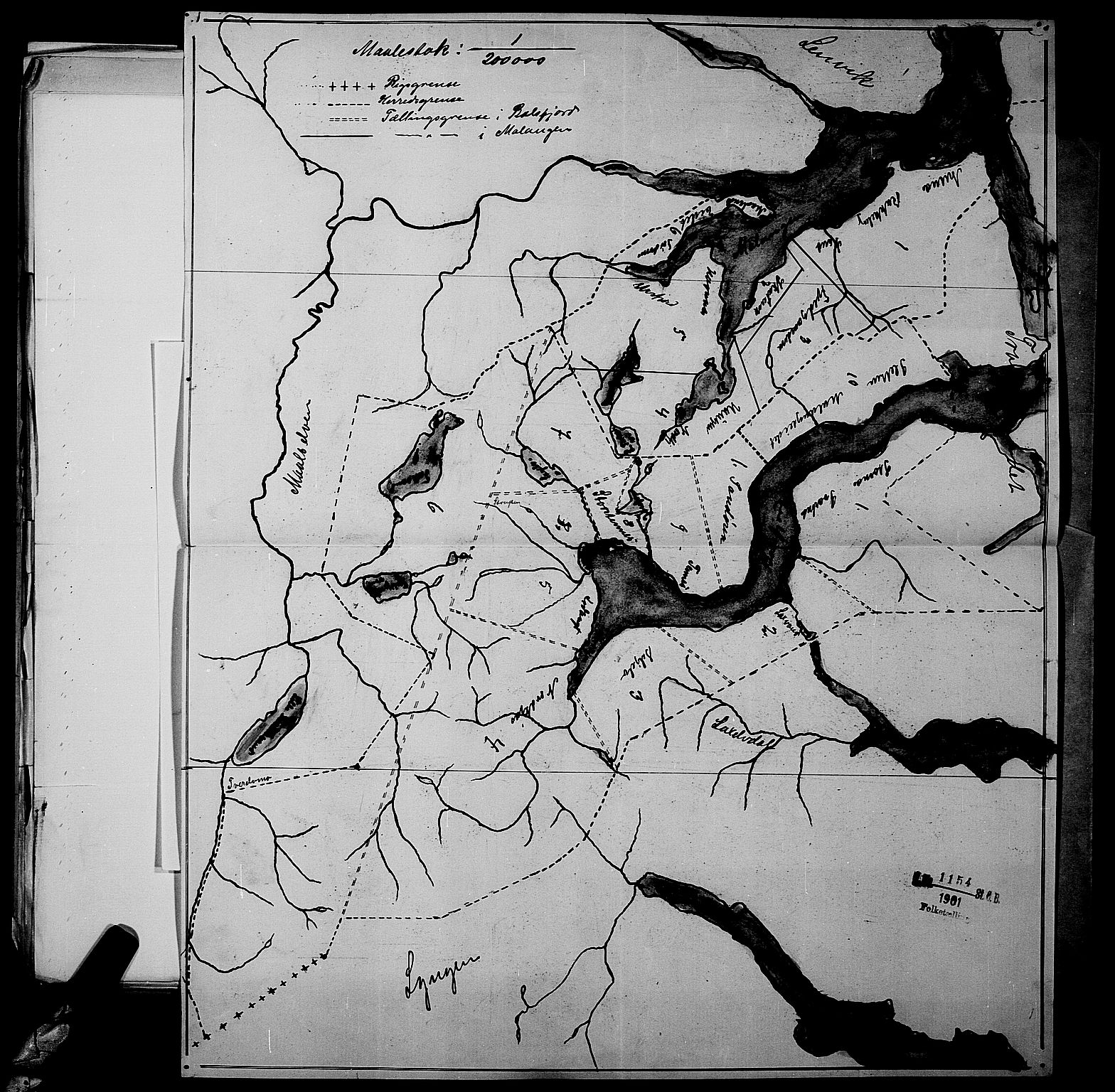 SATØ, 1900 census for Balsfjord, 1900, p. 26