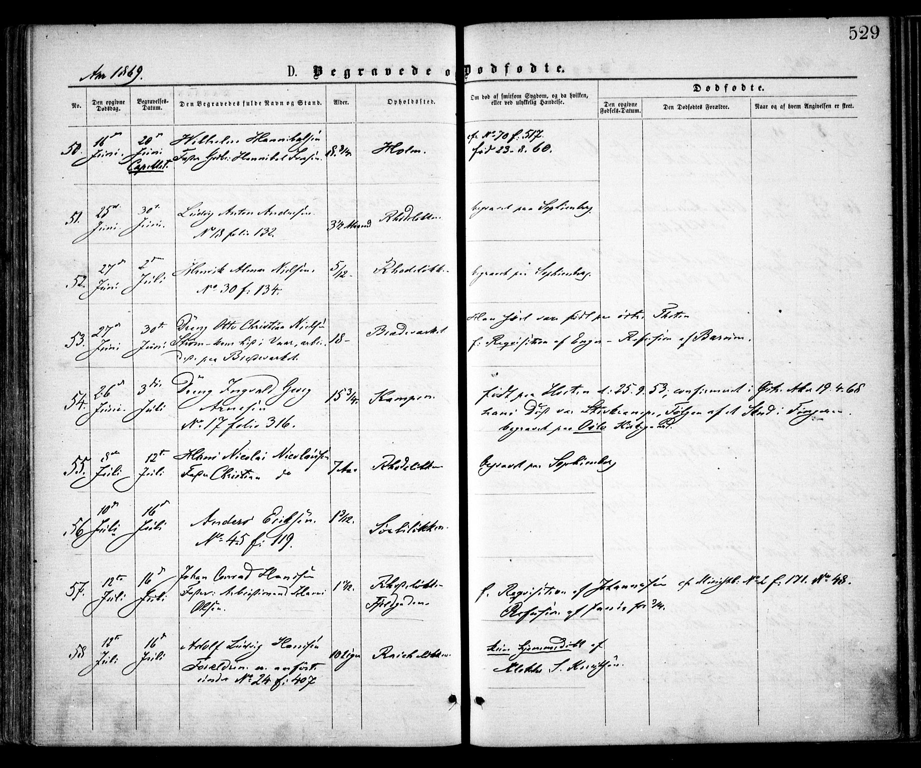 Østre Aker prestekontor Kirkebøker, AV/SAO-A-10840/F/Fa/L0001: Parish register (official) no. I 1, 1861-1869, p. 529