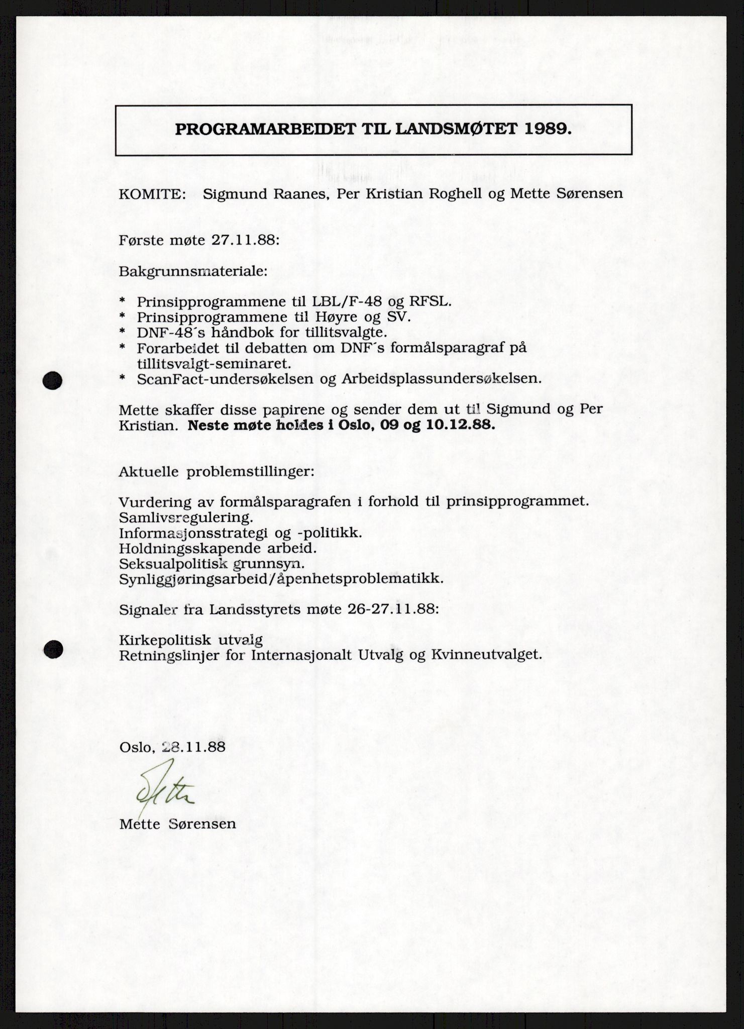 Det Norske Forbundet av 1948/Landsforeningen for Lesbisk og Homofil Frigjøring, AV/RA-PA-1216/A/Ag/L0003: Tillitsvalgte og medlemmer, 1952-1992, p. 1258