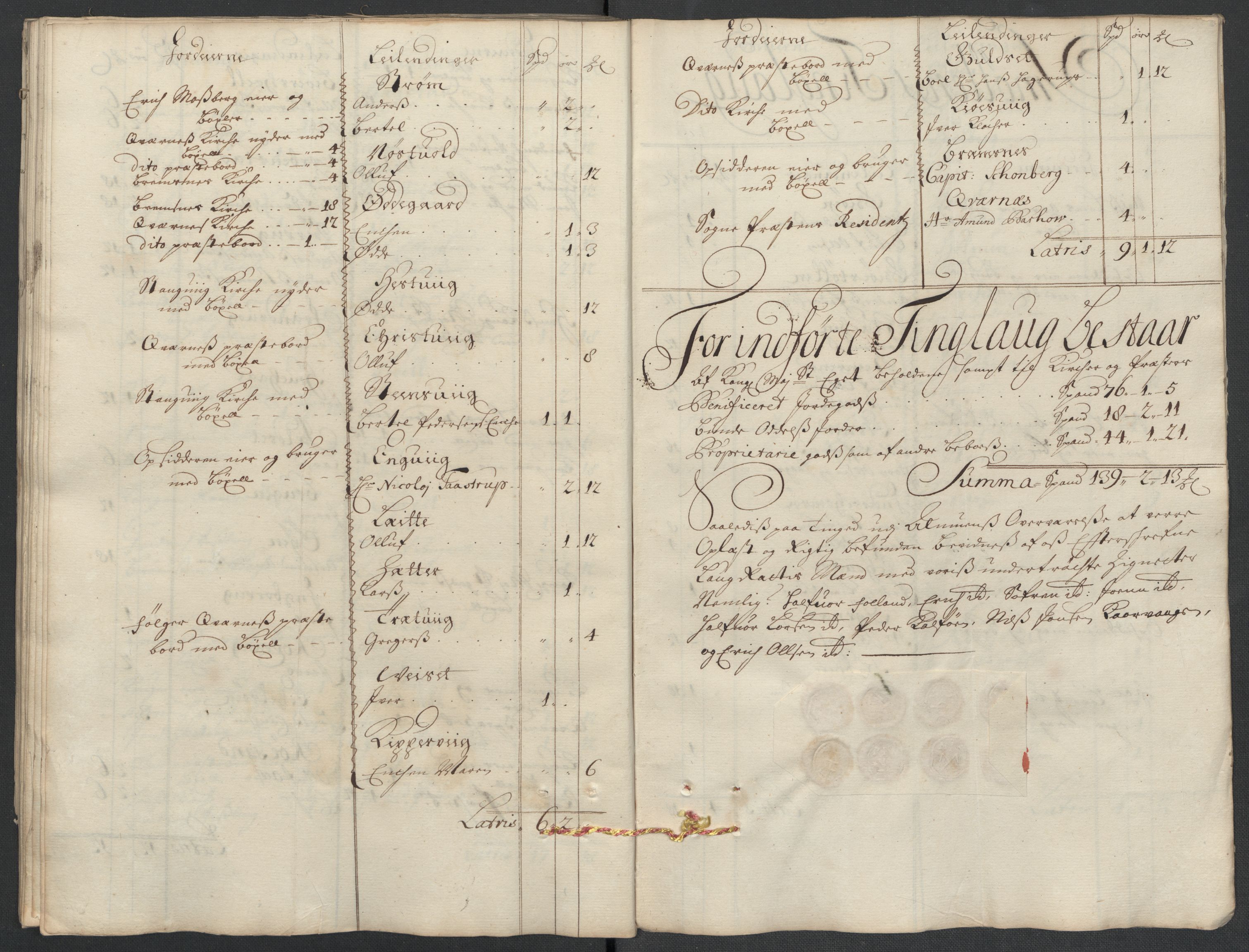Rentekammeret inntil 1814, Reviderte regnskaper, Fogderegnskap, AV/RA-EA-4092/R56/L3743: Fogderegnskap Nordmøre, 1708, p. 65