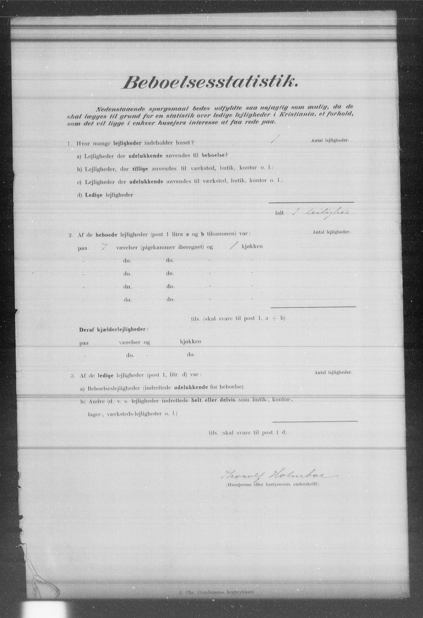 OBA, Municipal Census 1902 for Kristiania, 1902, p. 14271