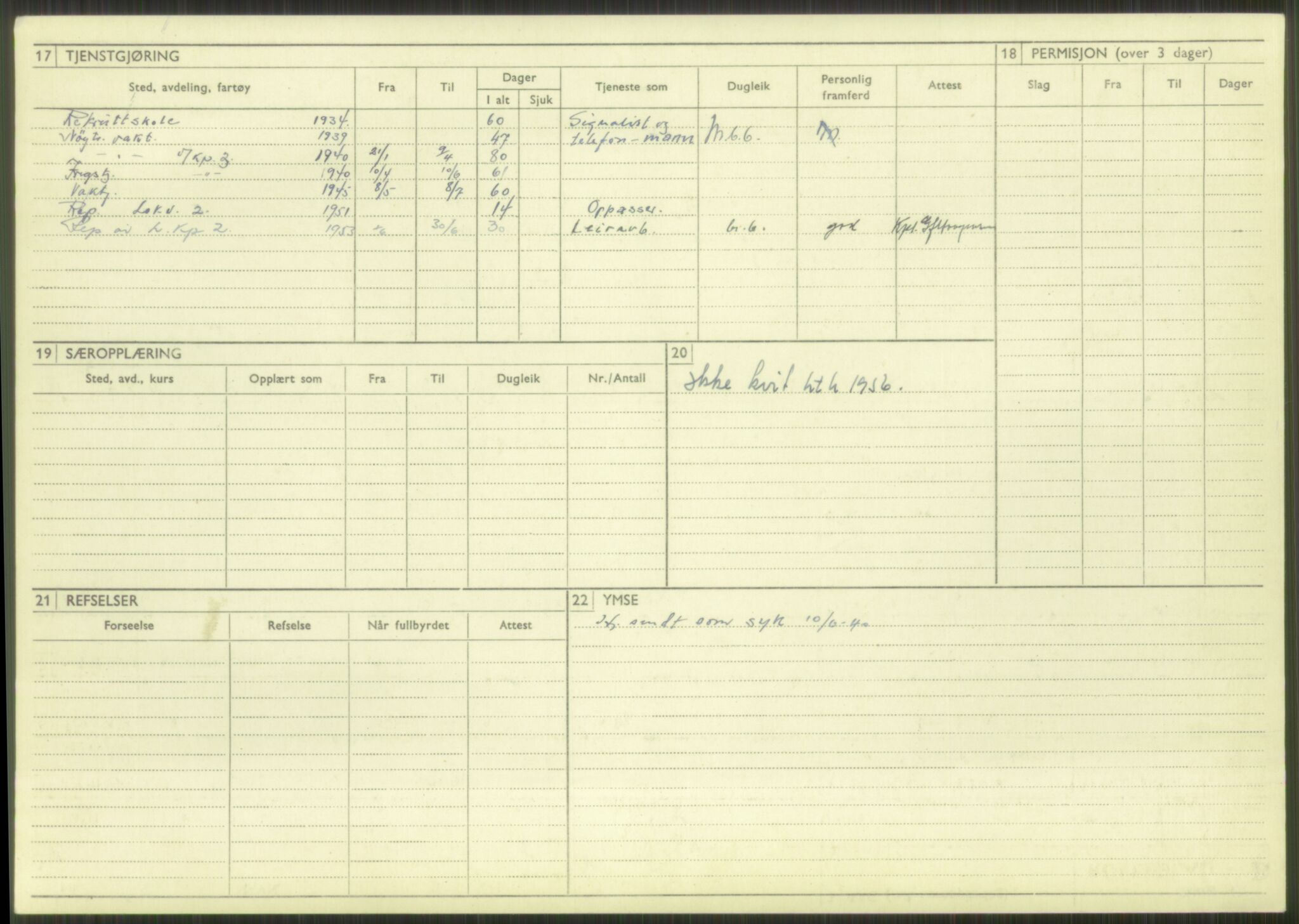 Forsvaret, Varanger bataljon, AV/RA-RAFA-2258/1/D/L0444: Rulleblad for menige født 1913-1914, 1913-1914, p. 19