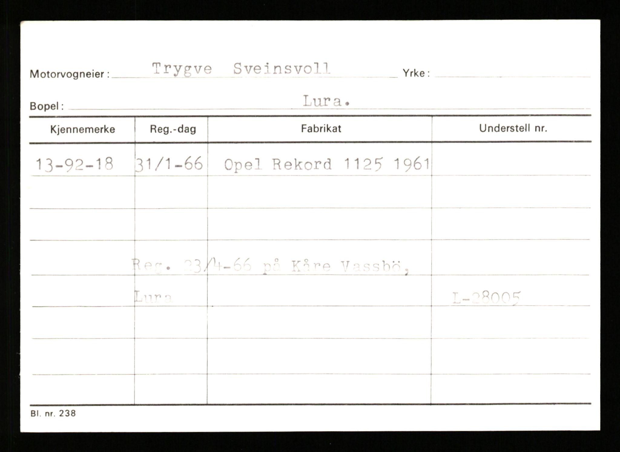 Stavanger trafikkstasjon, AV/SAST-A-101942/0/G/L0010: Registreringsnummer: 130000 - 239953, 1930-1971, p. 289