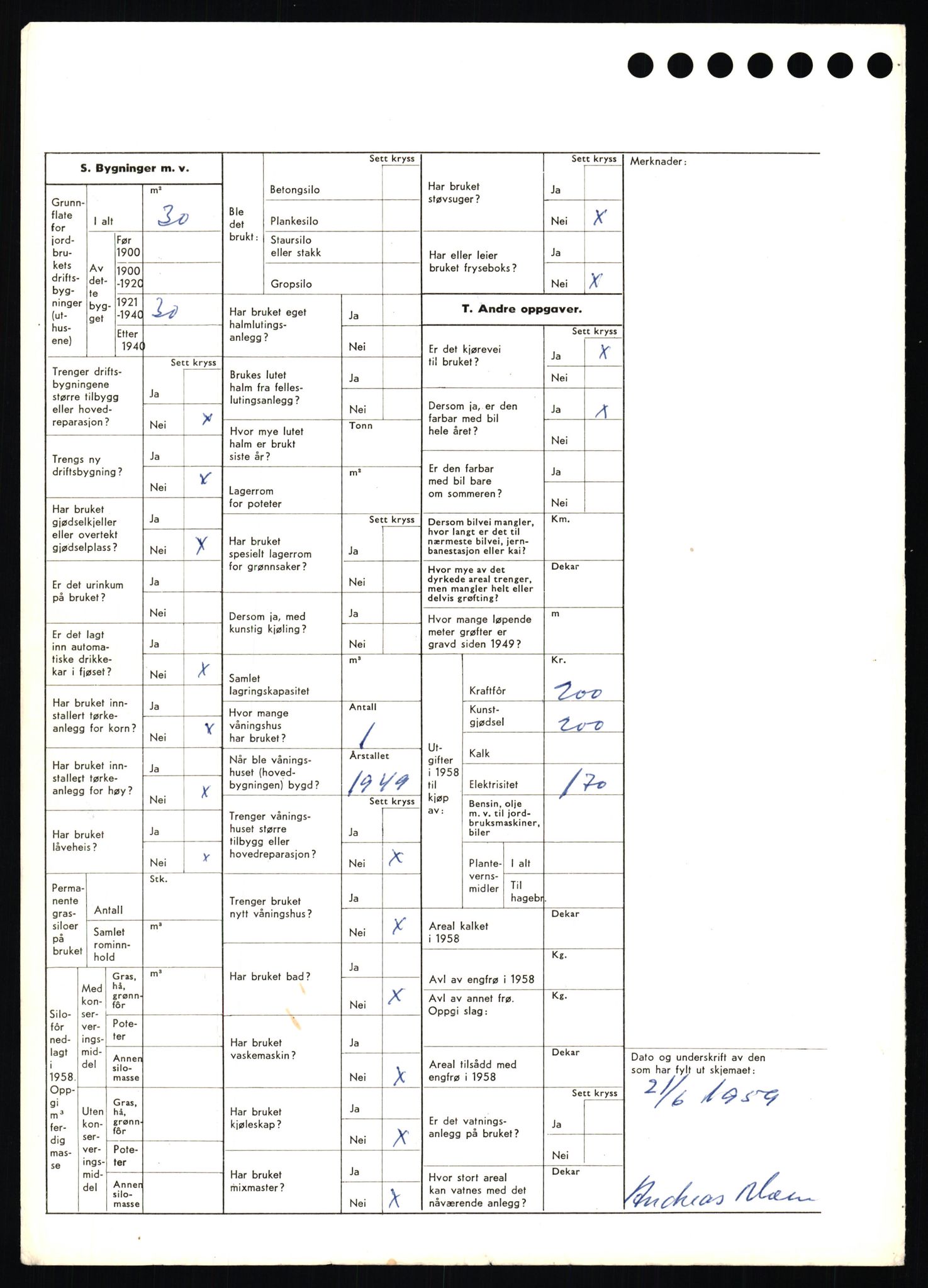 Statistisk sentralbyrå, Næringsøkonomiske emner, Jordbruk, skogbruk, jakt, fiske og fangst, AV/RA-S-2234/G/Gd/L0656: Troms: 1924 Målselv (kl. 0-3) og 1925 Sørreisa, 1959, p. 434