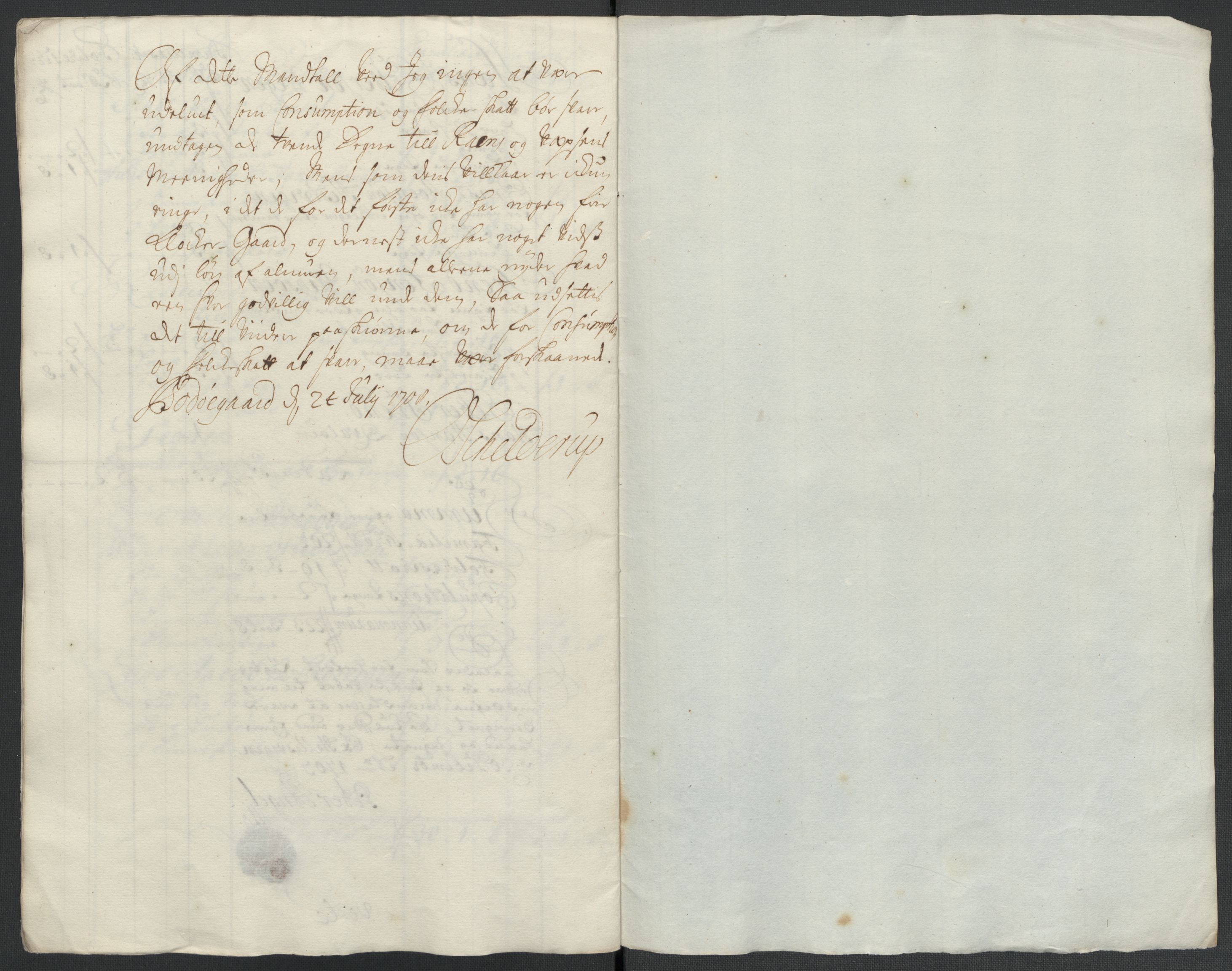 Rentekammeret inntil 1814, Reviderte regnskaper, Fogderegnskap, AV/RA-EA-4092/R65/L4509: Fogderegnskap Helgeland, 1706-1707, p. 256