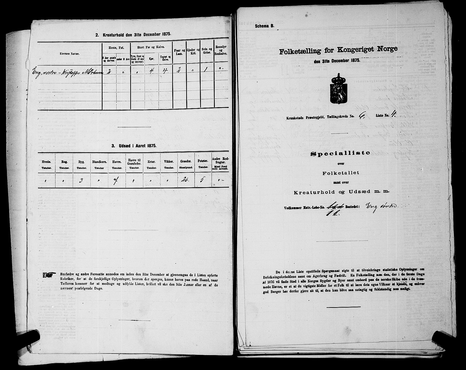 RA, 1875 census for 0212P Kråkstad, 1875, p. 634