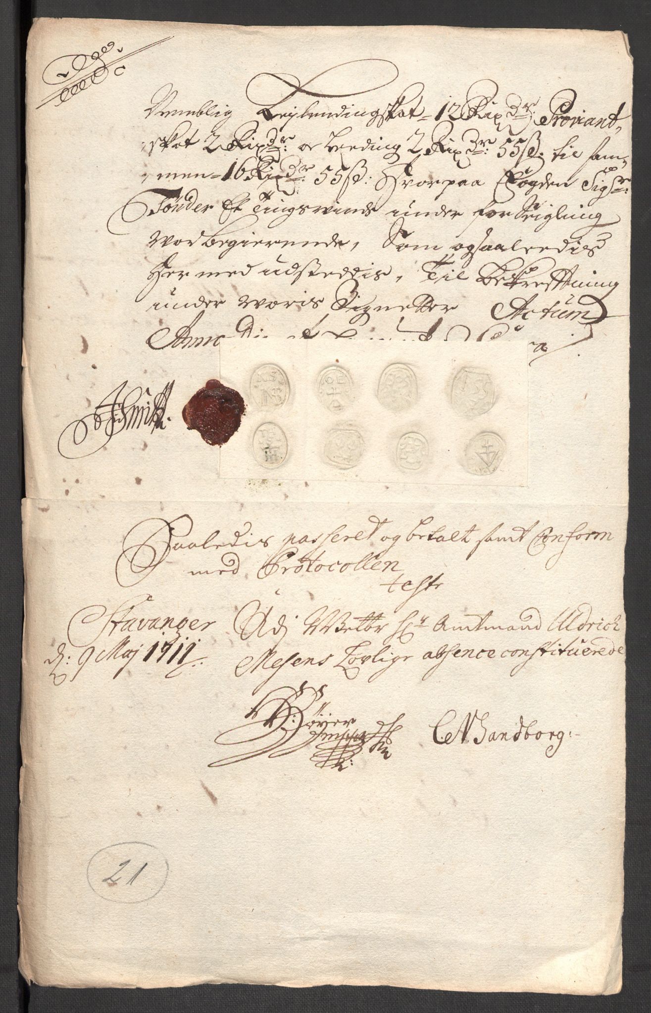 Rentekammeret inntil 1814, Reviderte regnskaper, Fogderegnskap, RA/EA-4092/R47/L2862: Fogderegnskap Ryfylke, 1710, p. 92