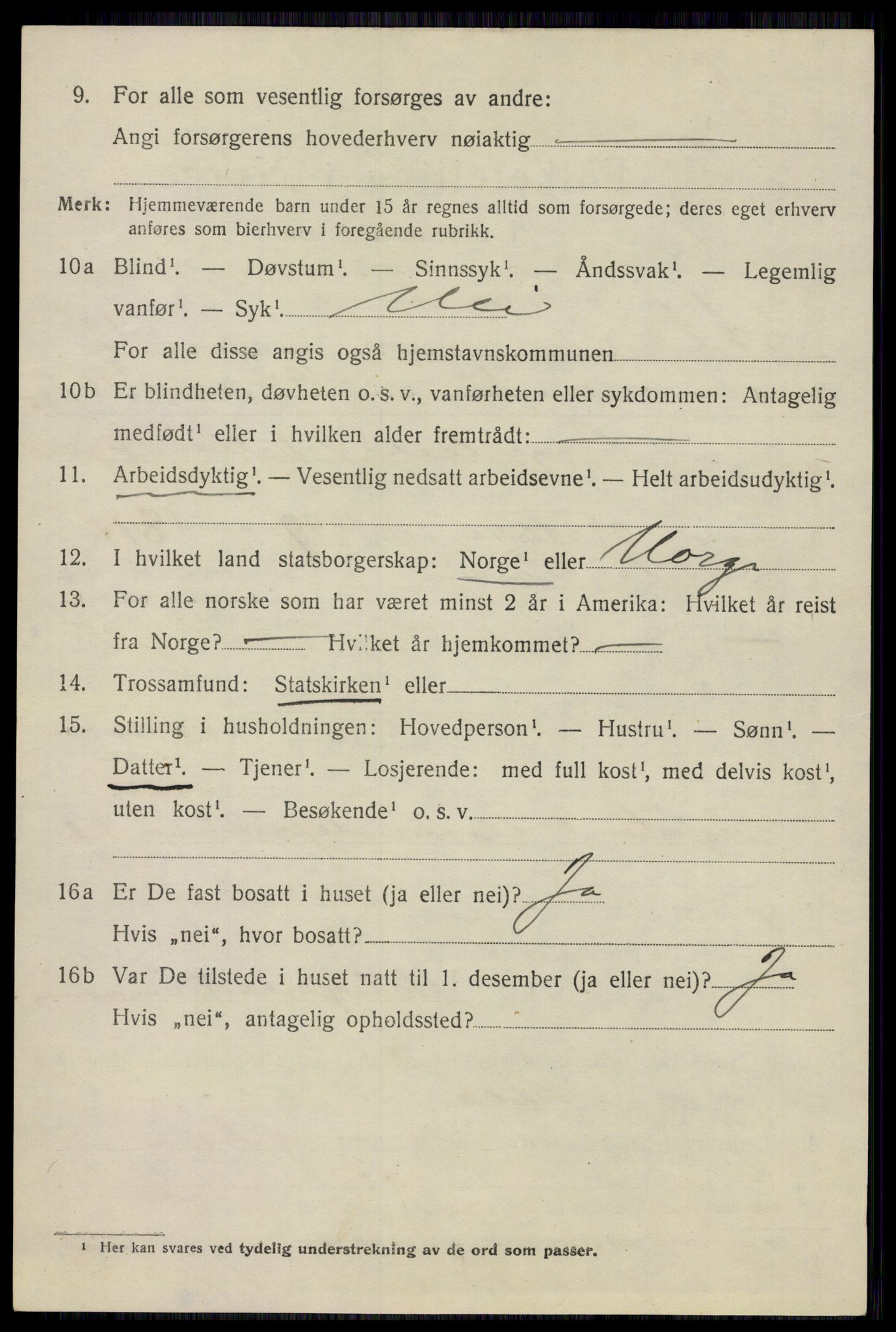 SAO, 1920 census for Aker, 1920, p. 74519