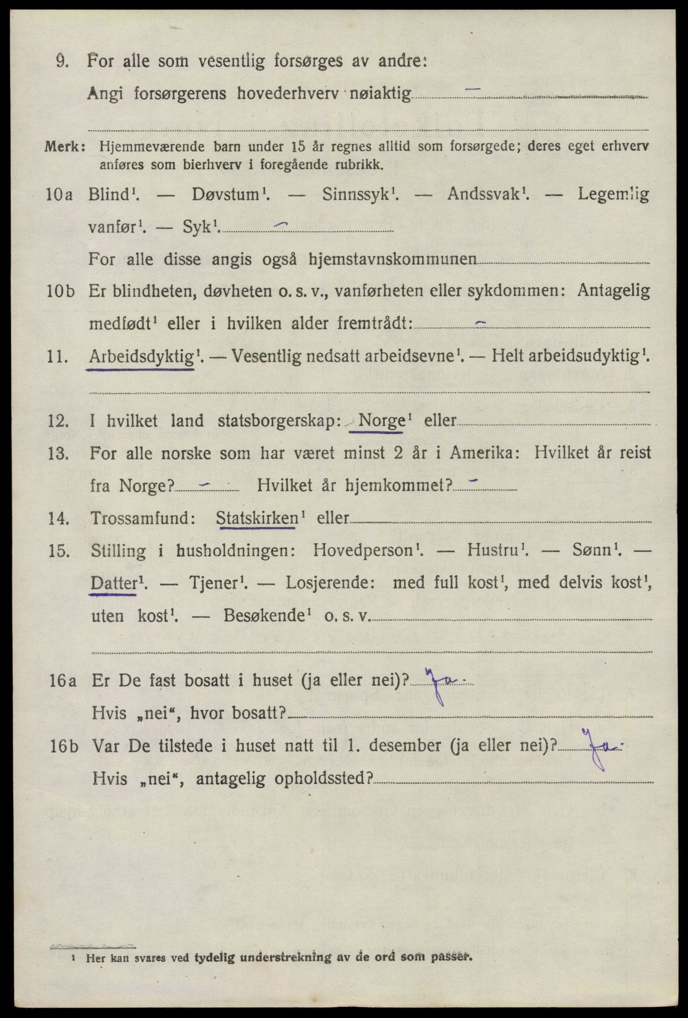 SAO, 1920 census for Rygge, 1920, p. 6214