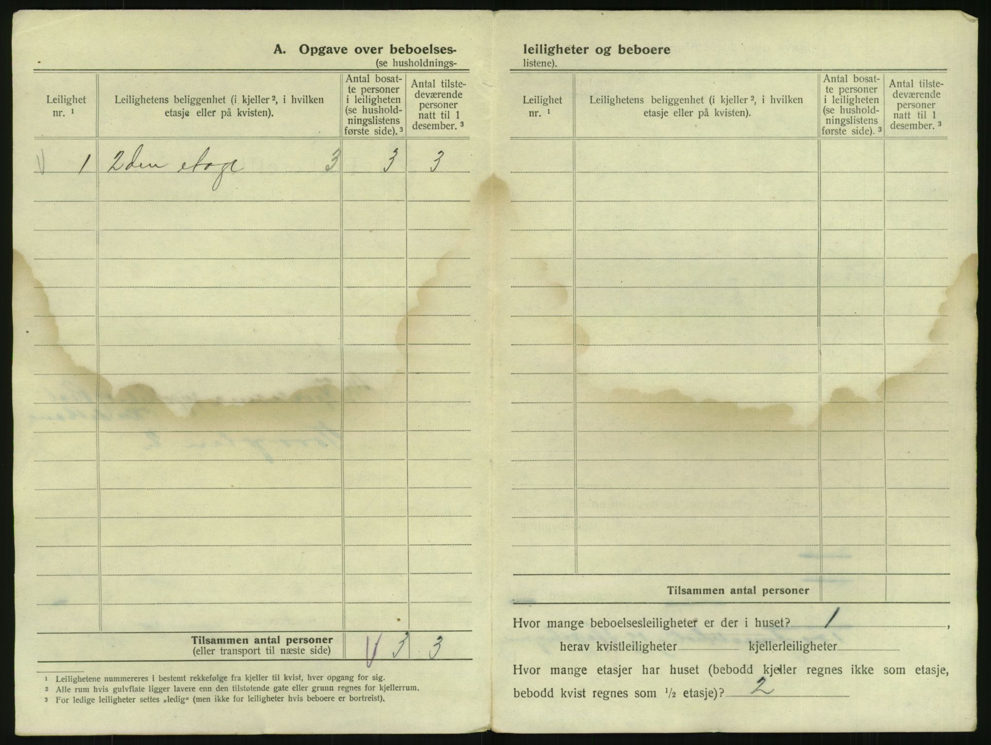 SAO, 1920 census for Kristiania, 1920, p. 116890