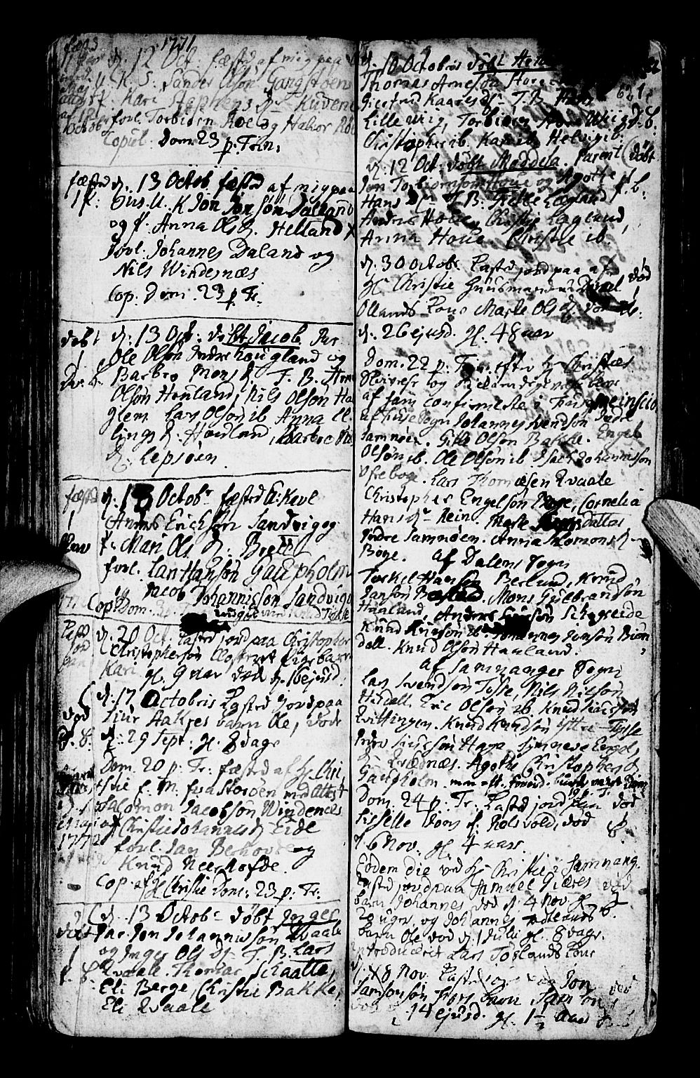 Os sokneprestembete, AV/SAB-A-99929: Parish register (official) no. A 9, 1766-1779, p. 62