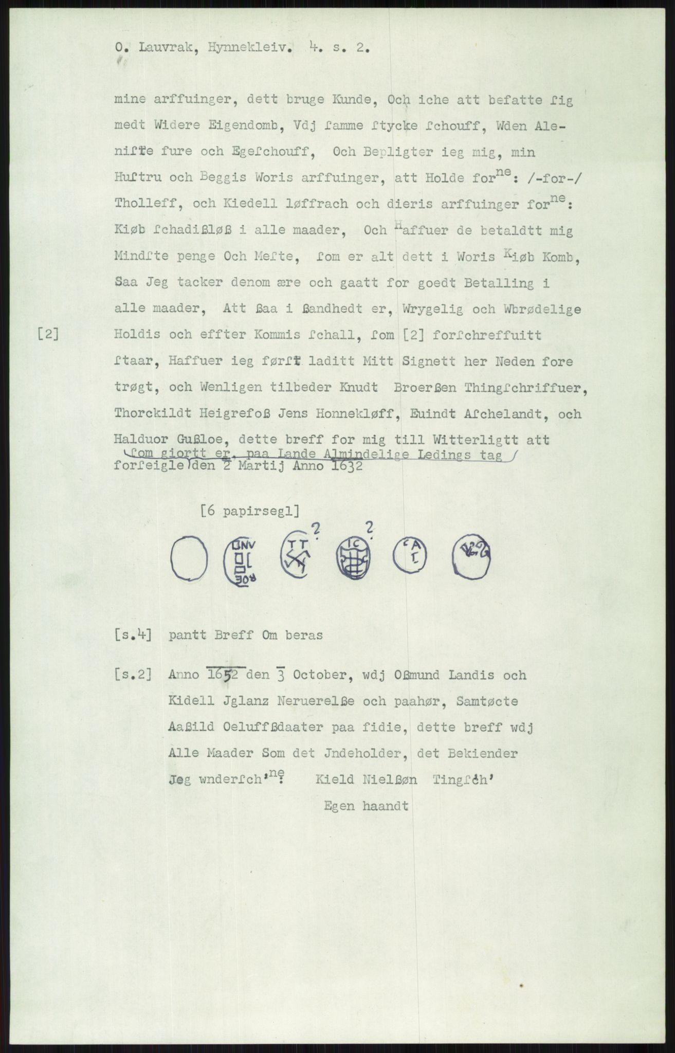 Samlinger til kildeutgivelse, Diplomavskriftsamlingen, AV/RA-EA-4053/H/Ha, p. 3094