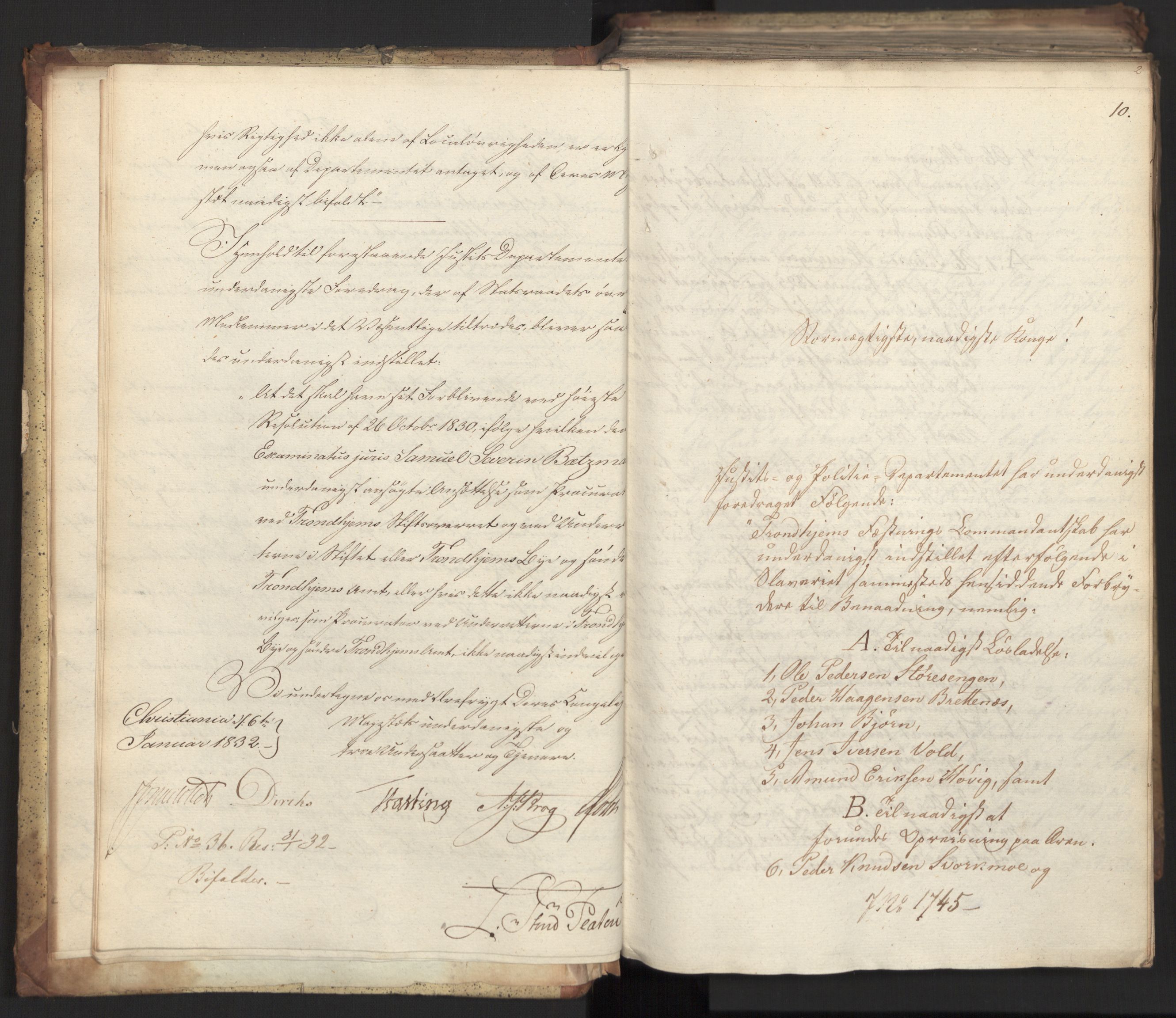 Statsrådsavdelingen i Stockholm, AV/RA-S-1003/D/Da/L0076: Regjeringsinnstillinger nr. 1942-2099, 1832, p. 12