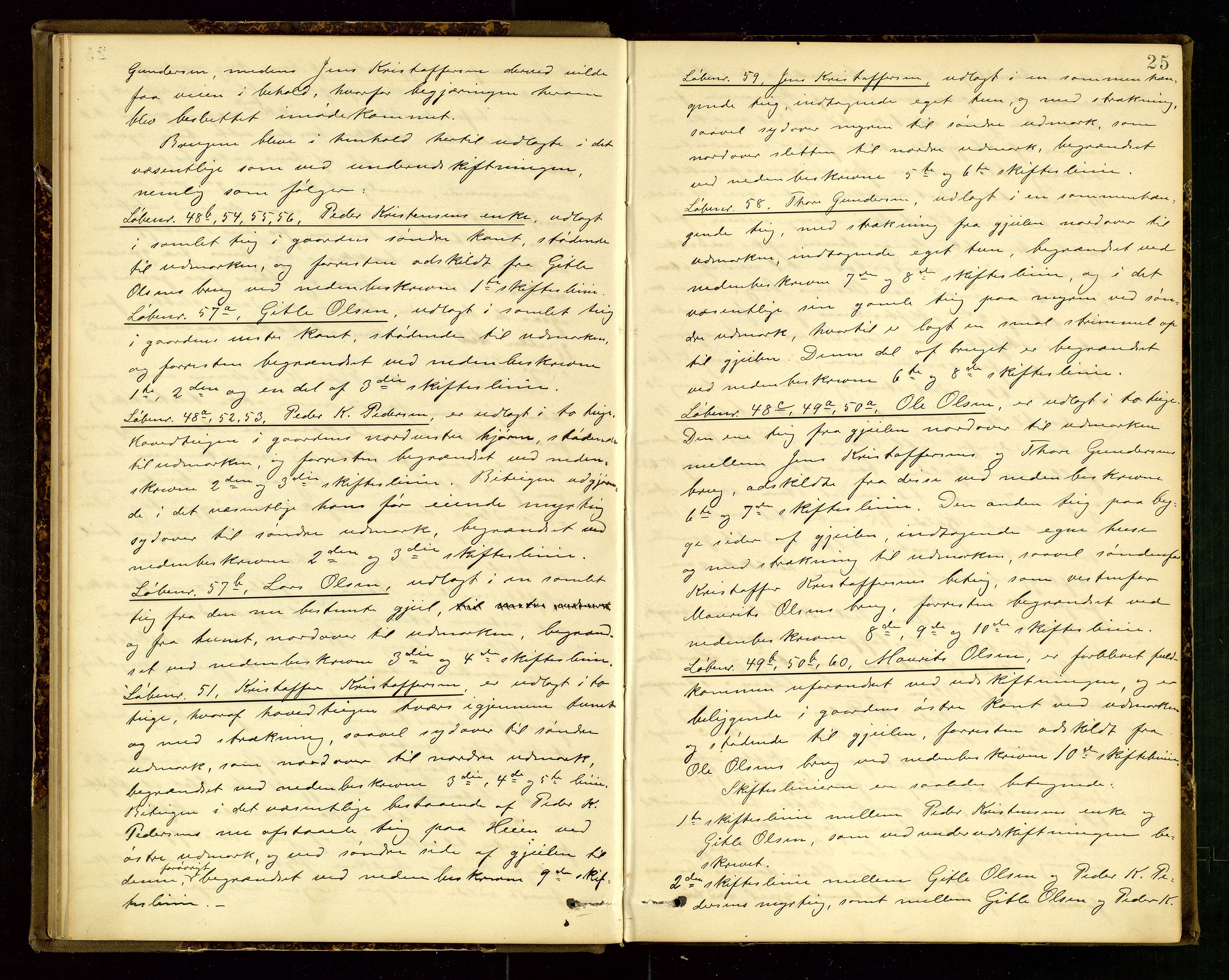 Rogaland jordskifterett, AV/SAST-A-102426/Oa/L0056: Forhandlingsprotokoll, 1884-1908, p. 25
