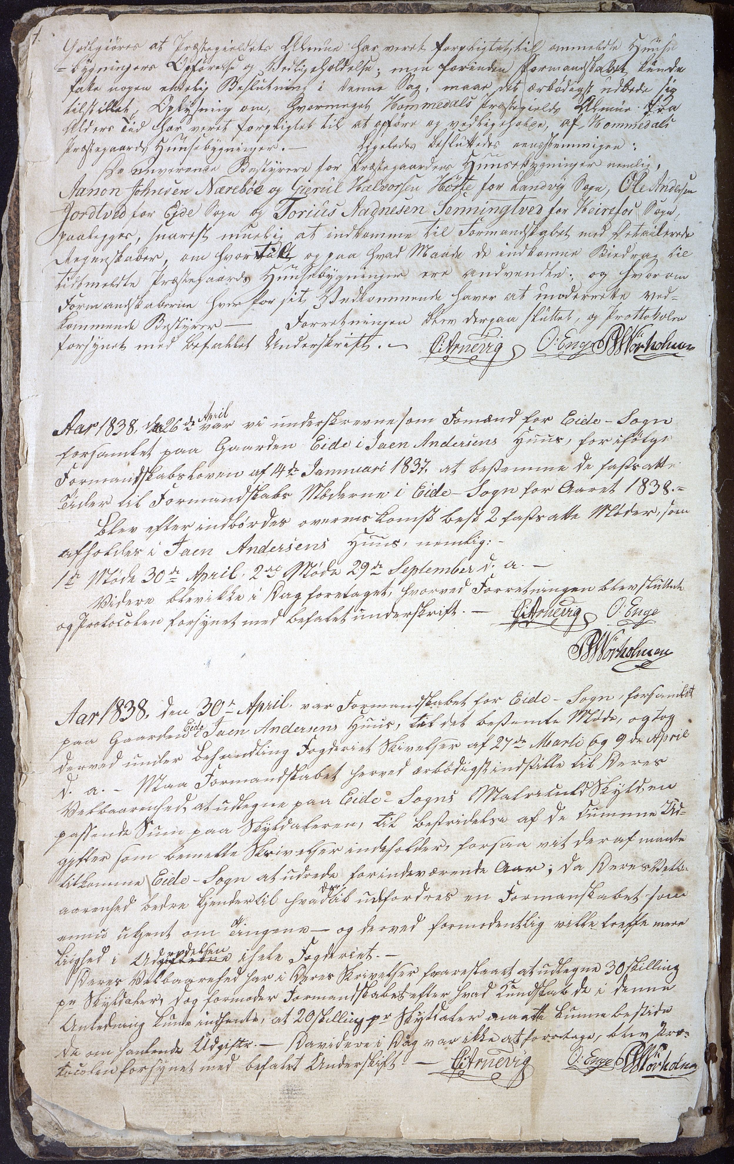 Eide kommune, AAMA/KA0925-PK/01/01A/L0001: Møtebok, 1837-1882, p. 4