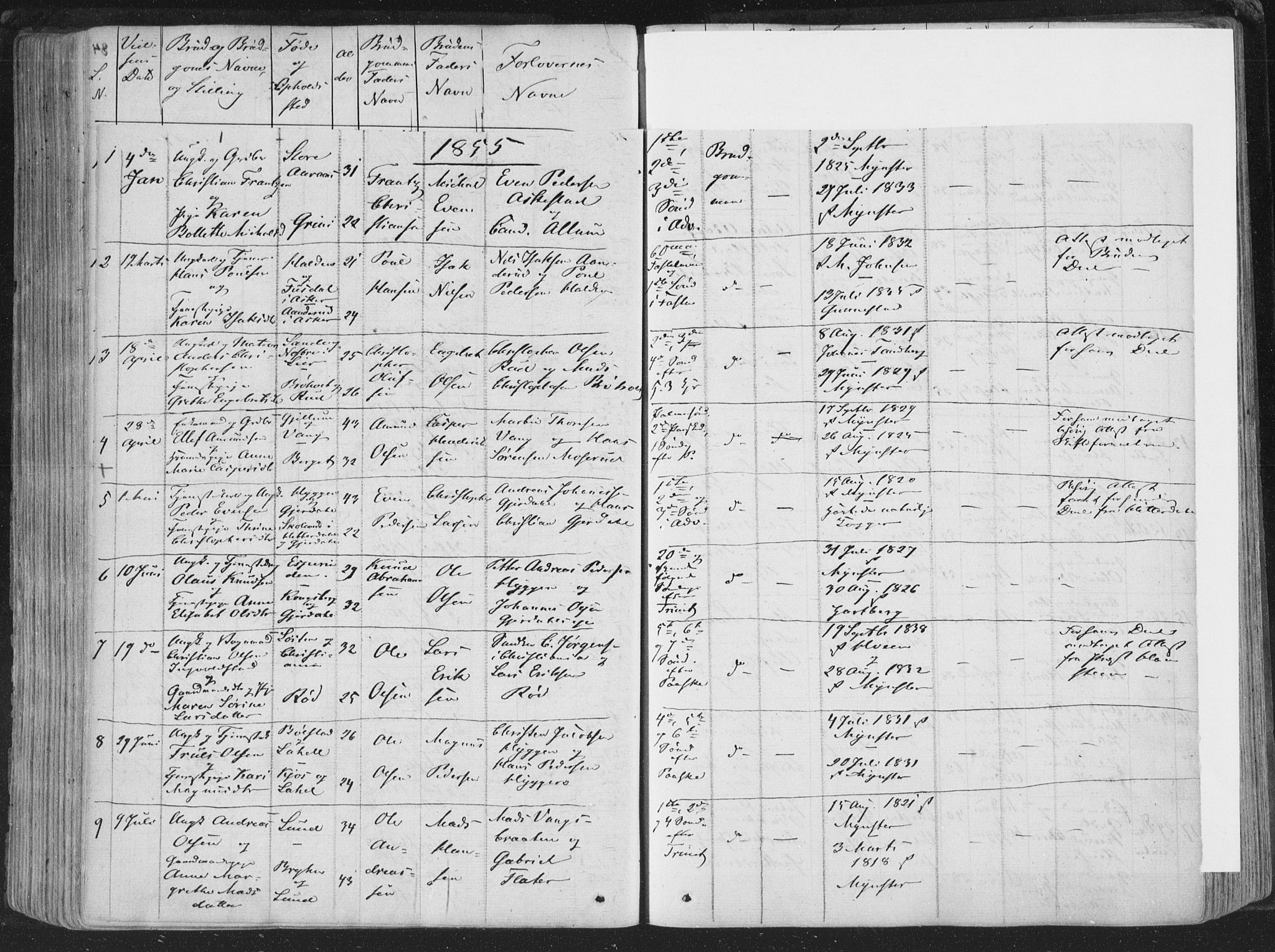 Røyken kirkebøker, AV/SAKO-A-241/F/Fa/L0005: Parish register (official) no. 5, 1833-1856, p. 187