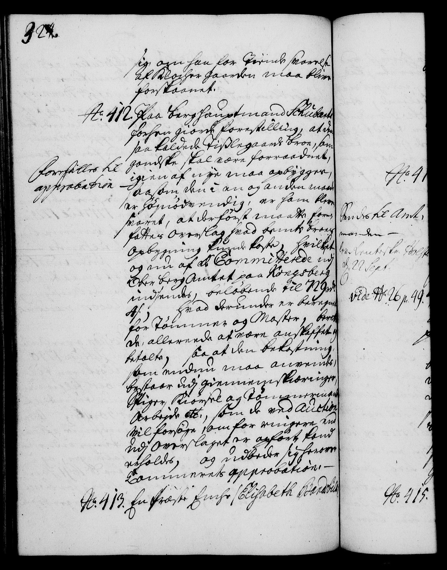 Rentekammeret, Kammerkanselliet, AV/RA-EA-3111/G/Gh/Gha/L0015: Norsk ekstraktmemorialprotokoll (merket RK 53.60), 1733, p. 324