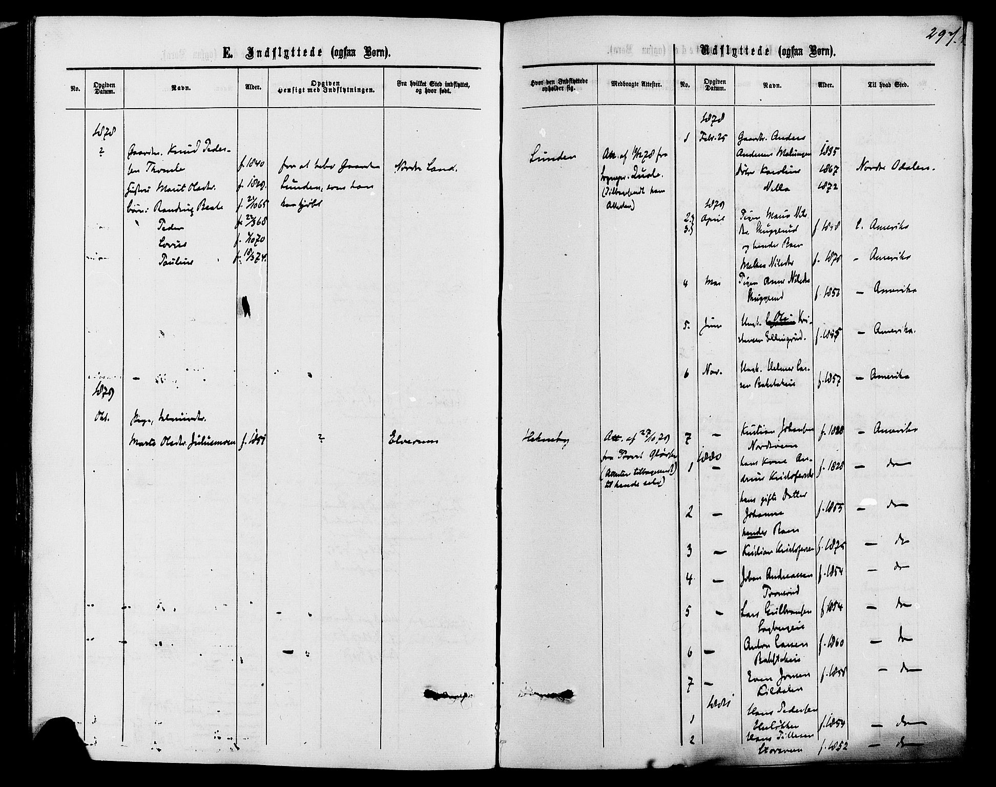 Romedal prestekontor, SAH/PREST-004/K/L0006: Parish register (official) no. 6, 1866-1886, p. 297