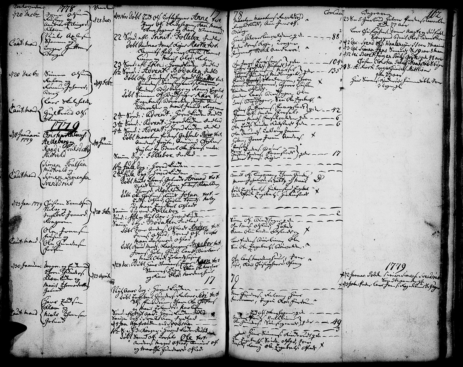 Gausdal prestekontor, AV/SAH-PREST-090/H/Ha/Haa/L0003: Parish register (official) no. 3, 1758-1809, p. 162