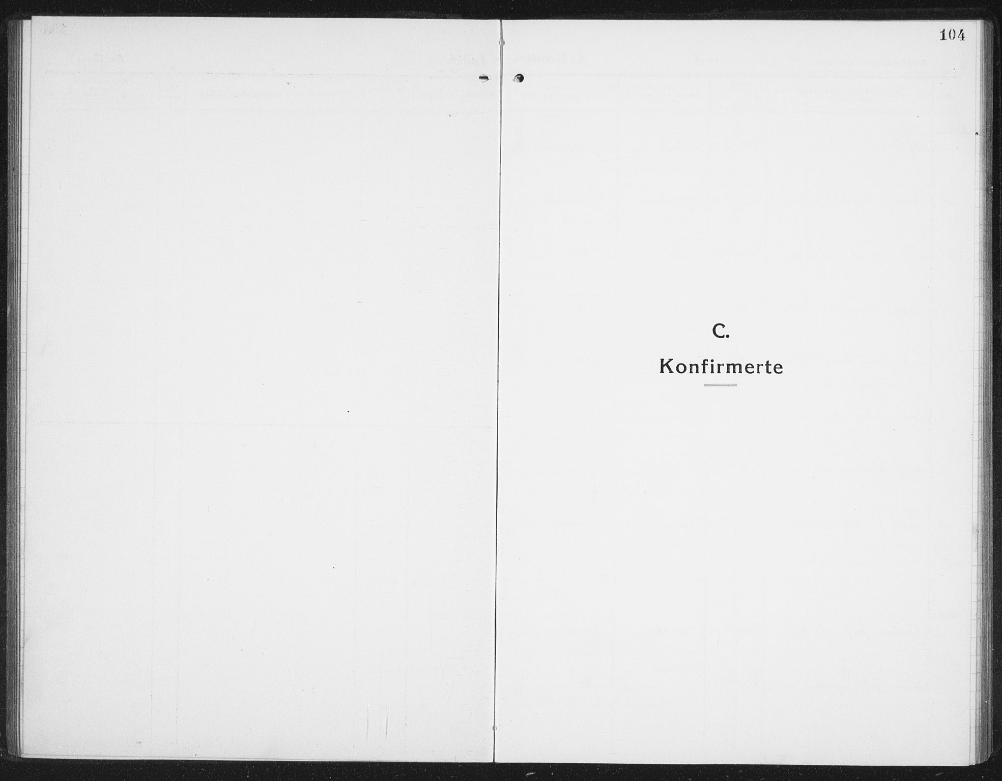 Ministerialprotokoller, klokkerbøker og fødselsregistre - Nordland, SAT/A-1459/898/L1428: Parish register (copy) no. 898C03, 1918-1938, p. 104