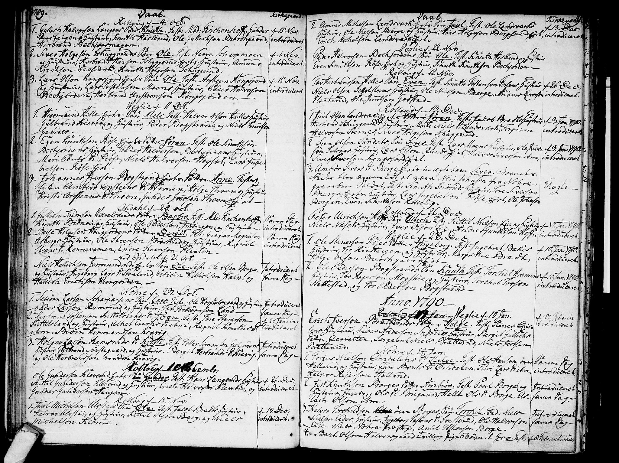 Rollag kirkebøker, SAKO/A-240/F/Fa/L0004: Parish register (official) no. I 4, 1778-1792, p. 41