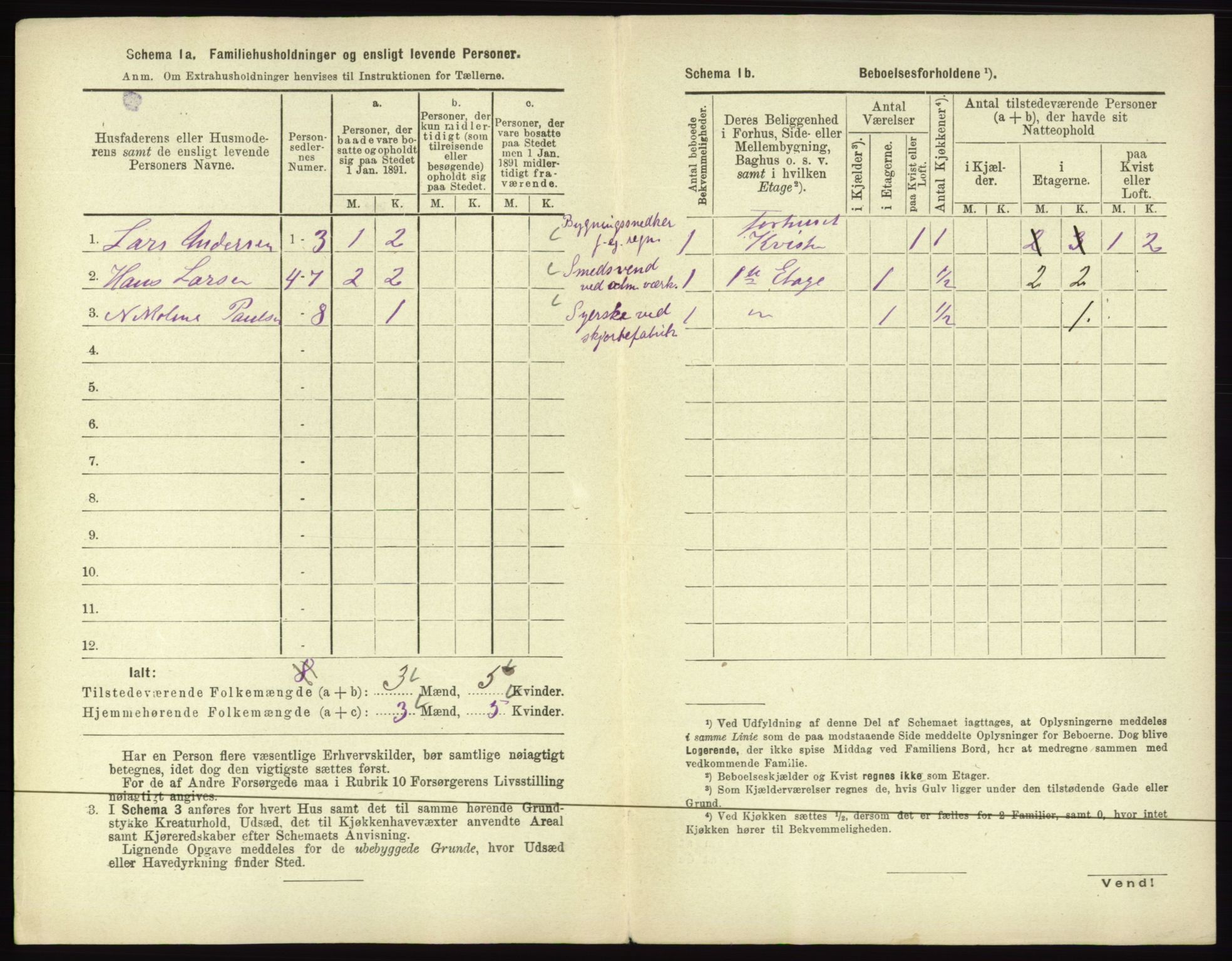 RA, 1891 census for 0602 Drammen, 1891, p. 740