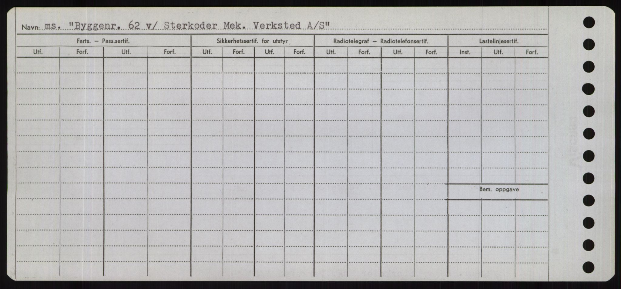 Sjøfartsdirektoratet med forløpere, Skipsmålingen, AV/RA-S-1627/H/Hd/L0006: Fartøy, Byg-Båt, p. 626