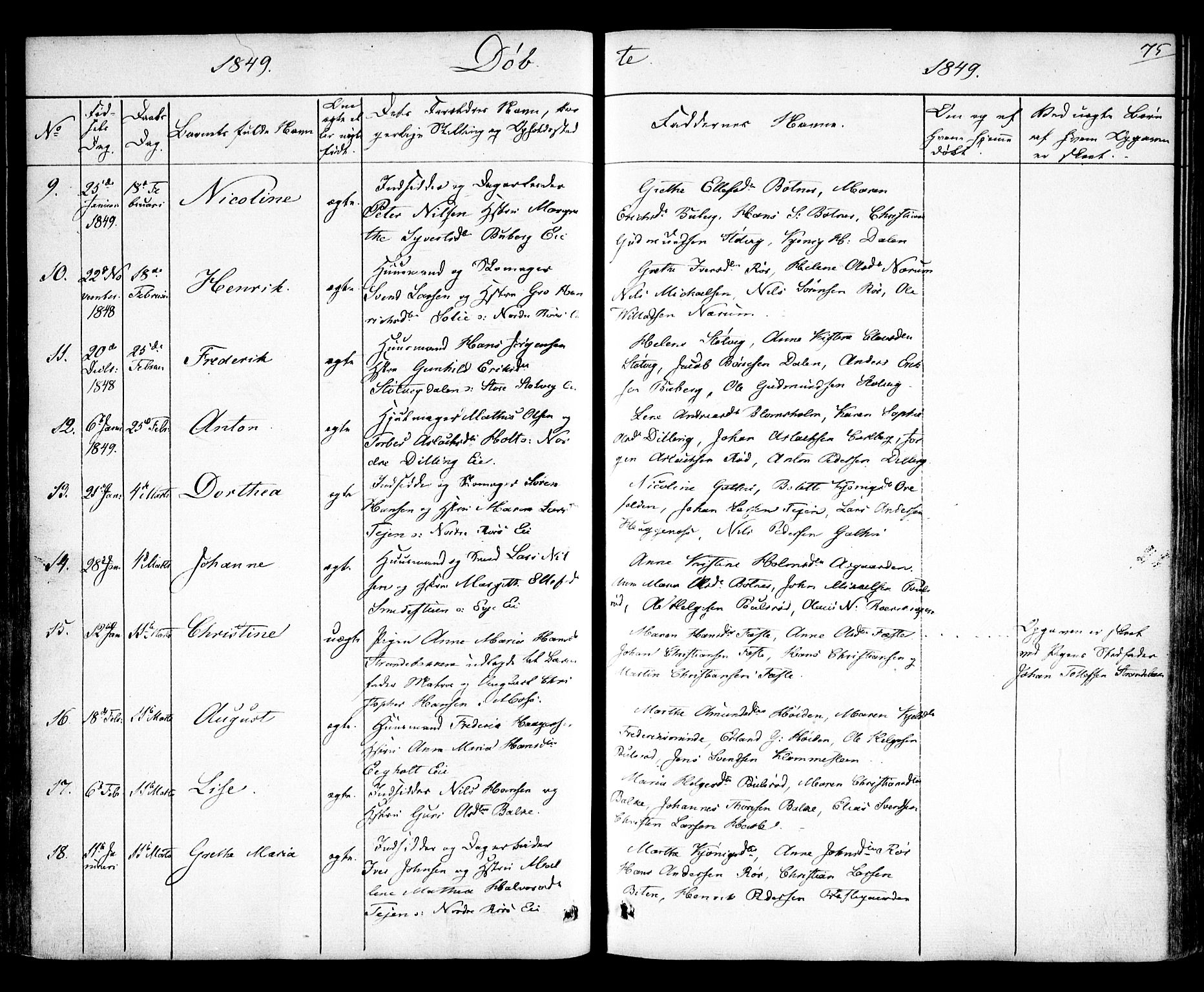 Rygge prestekontor Kirkebøker, SAO/A-10084b/F/Fa/L0004: Parish register (official) no. 4, 1836-1851, p. 75