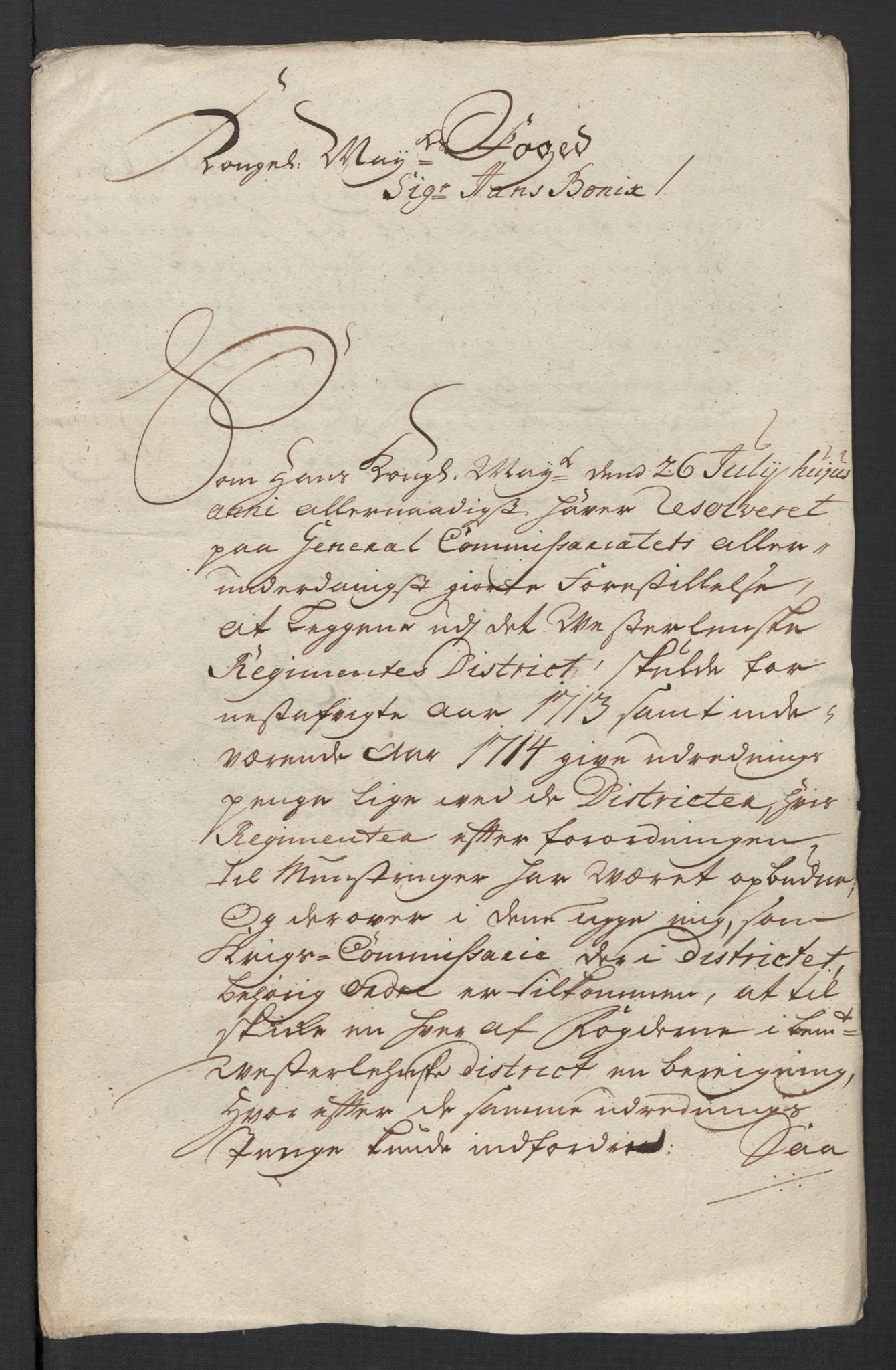 Rentekammeret inntil 1814, Reviderte regnskaper, Fogderegnskap, RA/EA-4092/R39/L2321: Fogderegnskap Nedenes, 1713-1714, p. 195