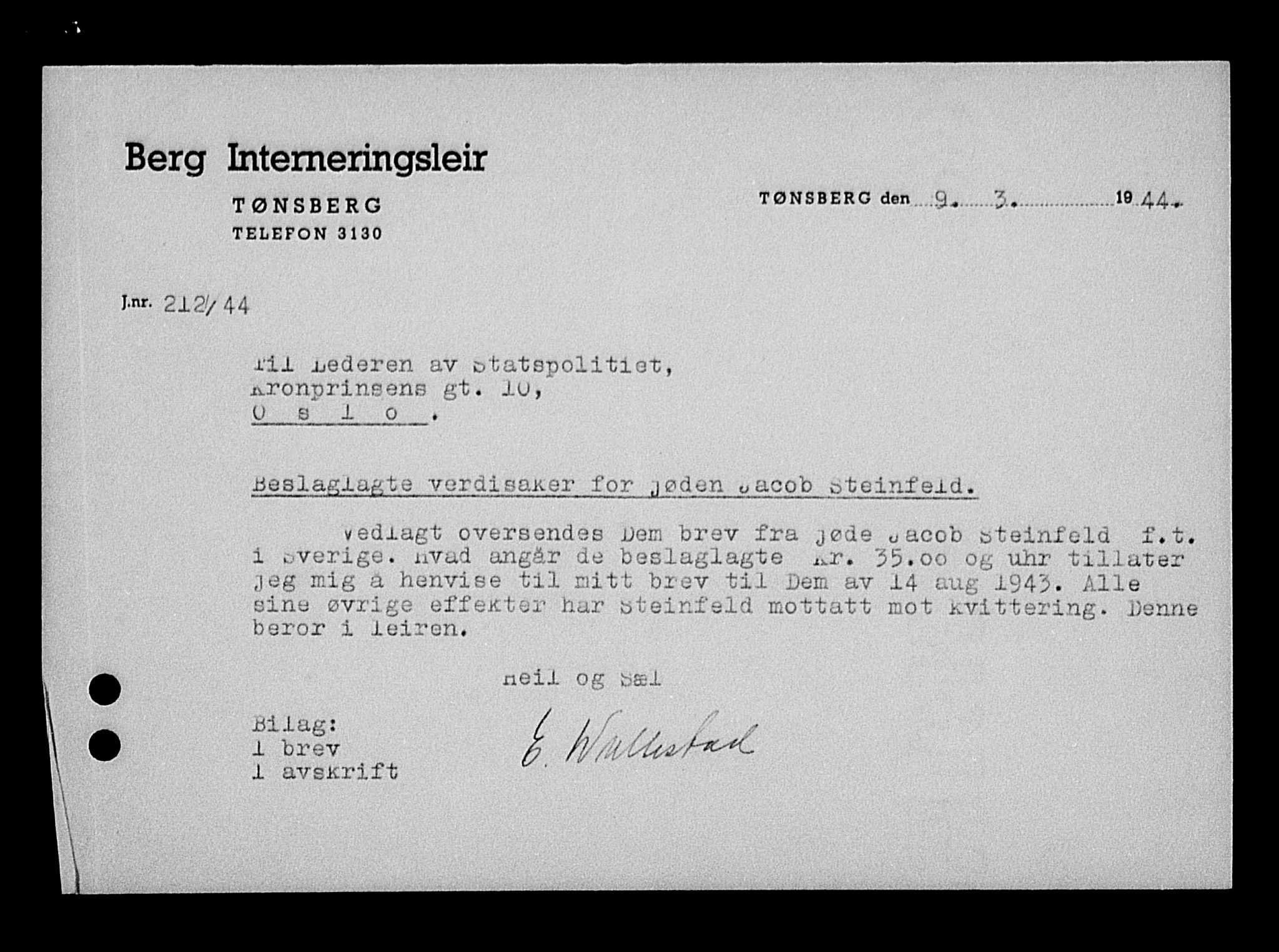 Justisdepartementet, Tilbakeføringskontoret for inndratte formuer, RA/S-1564/H/Hc/Hcd/L1007: --, 1945-1947, p. 314