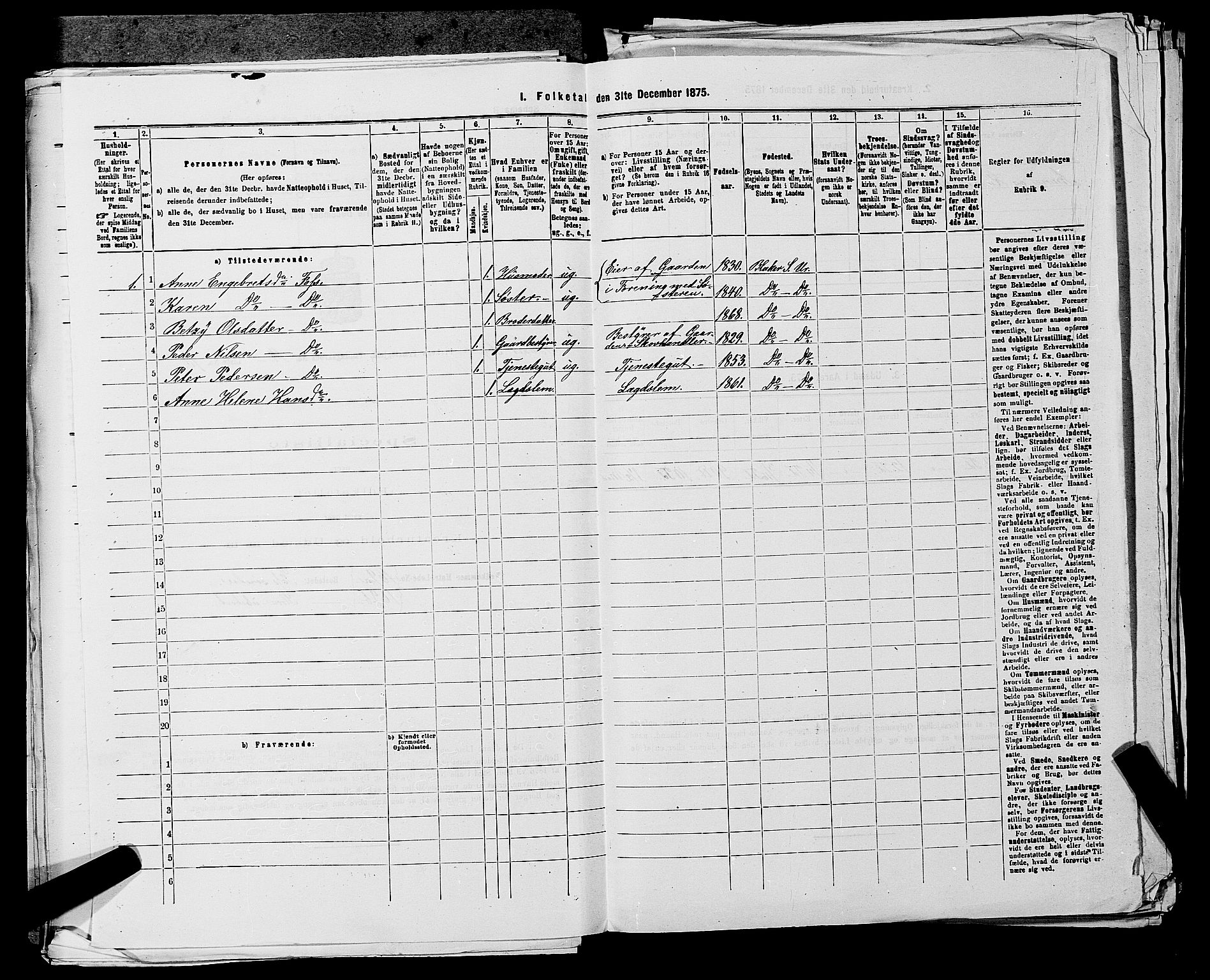 RA, 1875 census for 0224P Aurskog, 1875, p. 1504