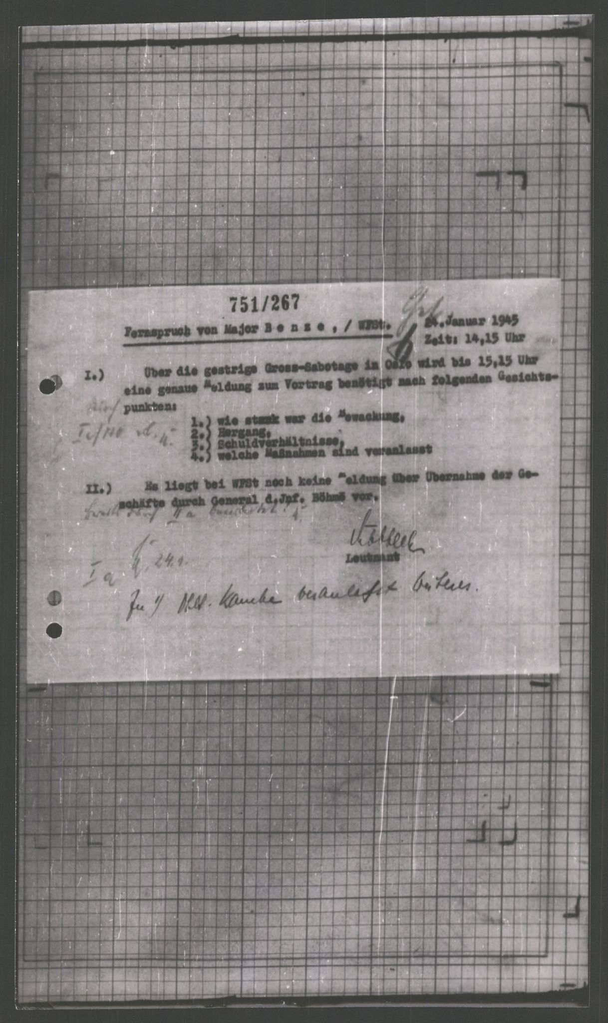 Forsvarets Overkommando. 2 kontor. Arkiv 11.4. Spredte tyske arkivsaker, AV/RA-RAFA-7031/D/Dar/Dara/L0002: Krigsdagbøker for 20. Gebirgs-Armee-Oberkommando (AOK 20), 1945, p. 258