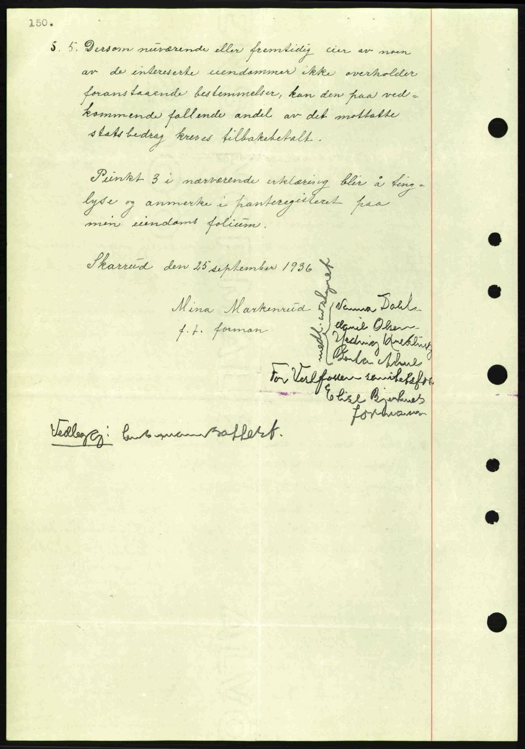 Eiker, Modum og Sigdal sorenskriveri, SAKO/A-123/G/Ga/Gab/L0034: Mortgage book no. A4, 1936-1937, Diary no: : 2831/1936
