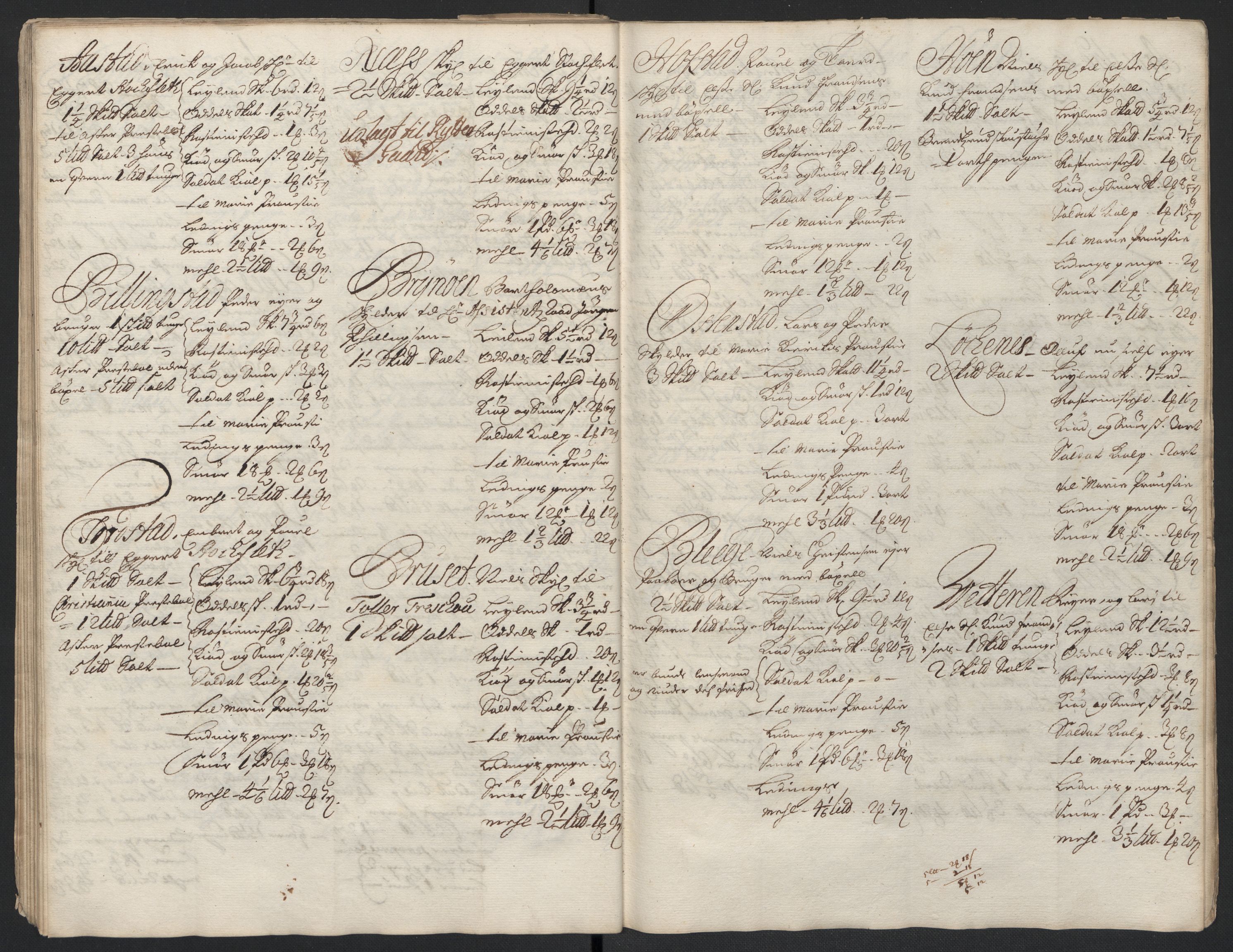 Rentekammeret inntil 1814, Reviderte regnskaper, Fogderegnskap, AV/RA-EA-4092/R10/L0440: Fogderegnskap Aker og Follo, 1696-1697, p. 57