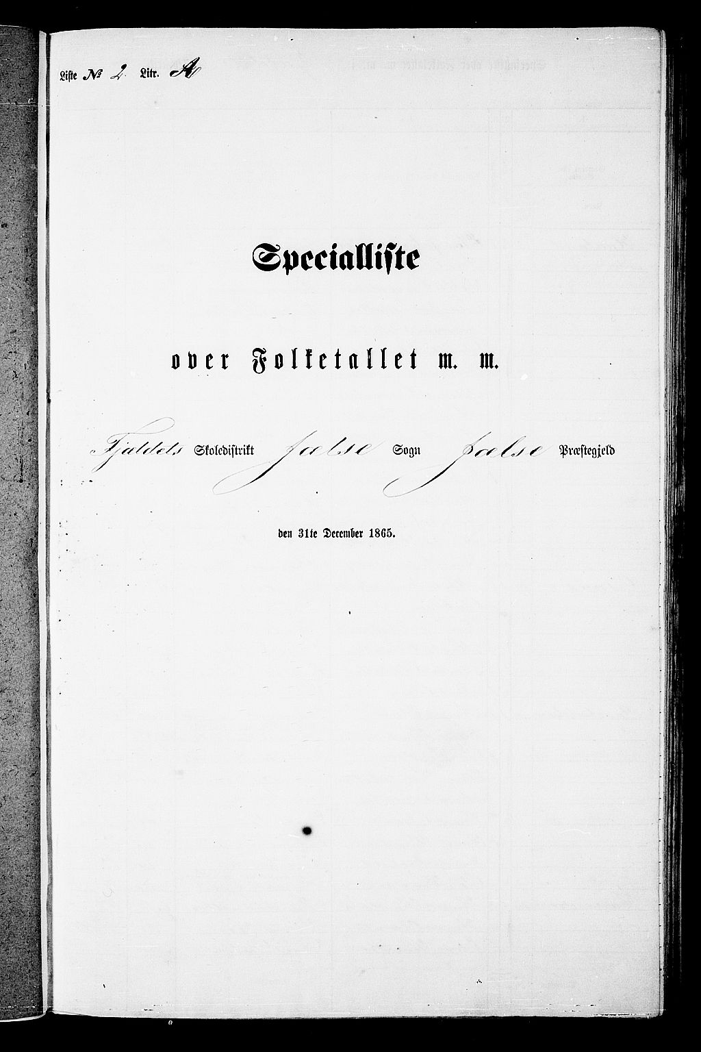 RA, 1865 census for Jelsa, 1865, p. 25